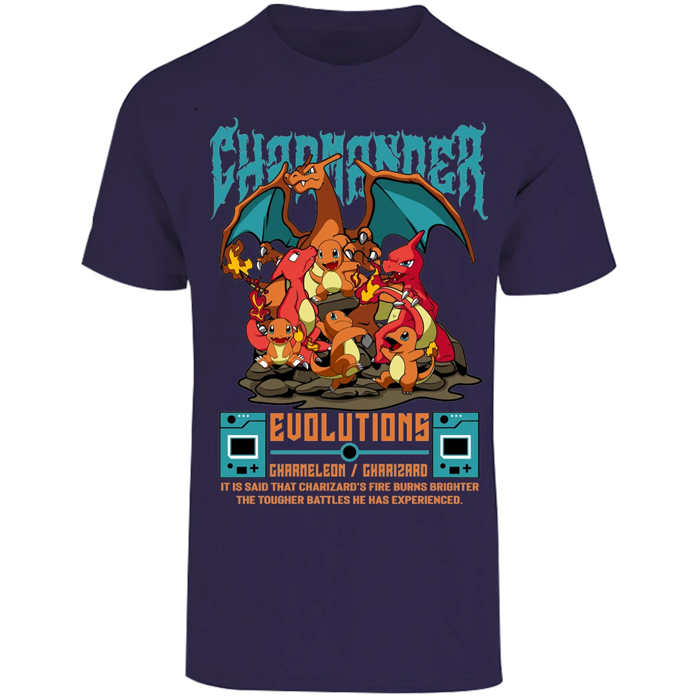 Playera Pokemon Charizard para Adulto 25