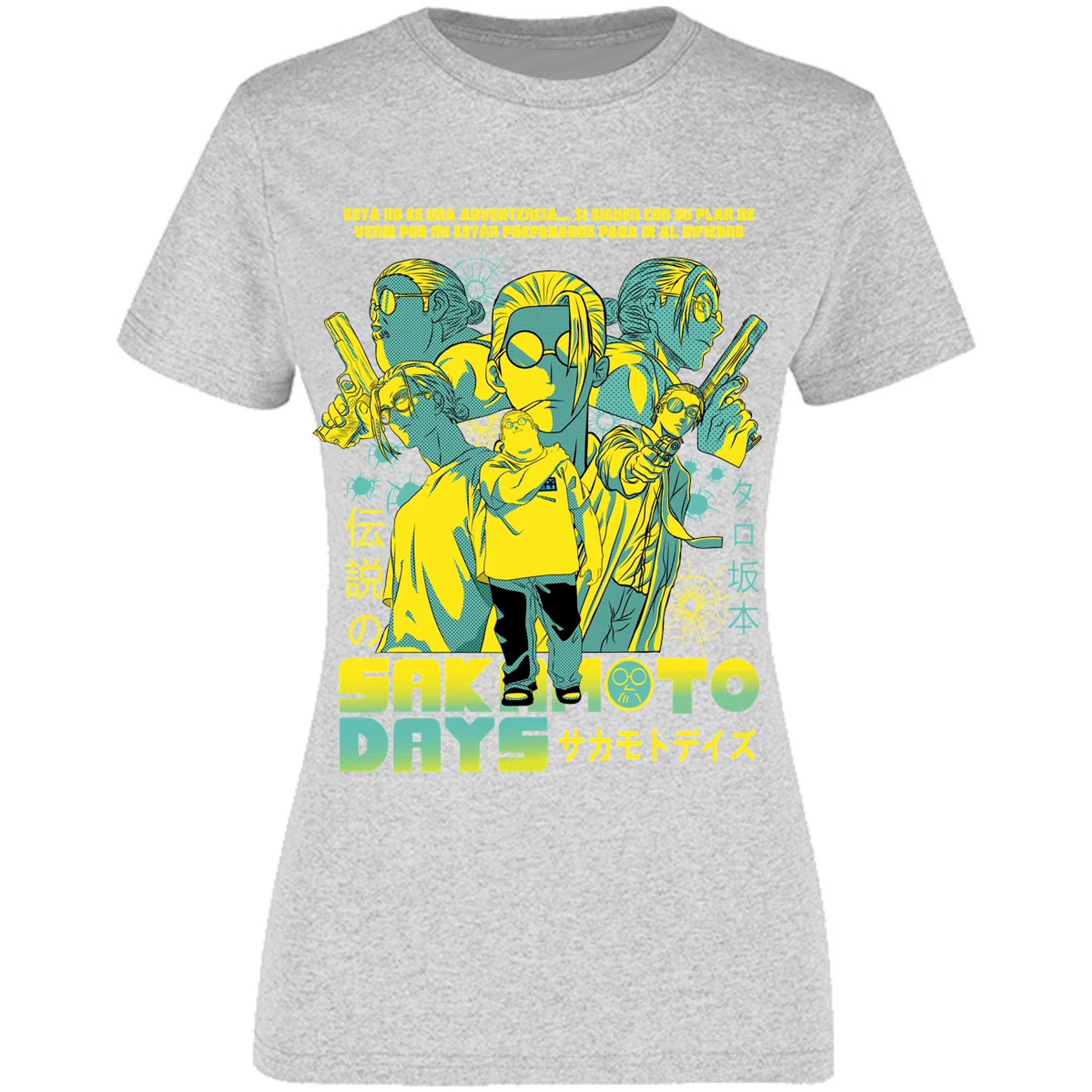 Blusa Sakamoto Days Sakamoto Days Blusa para Mujer 18