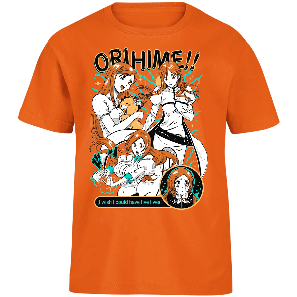 Playera Record Of Ragnarok Orihime Bleach para Niño 1