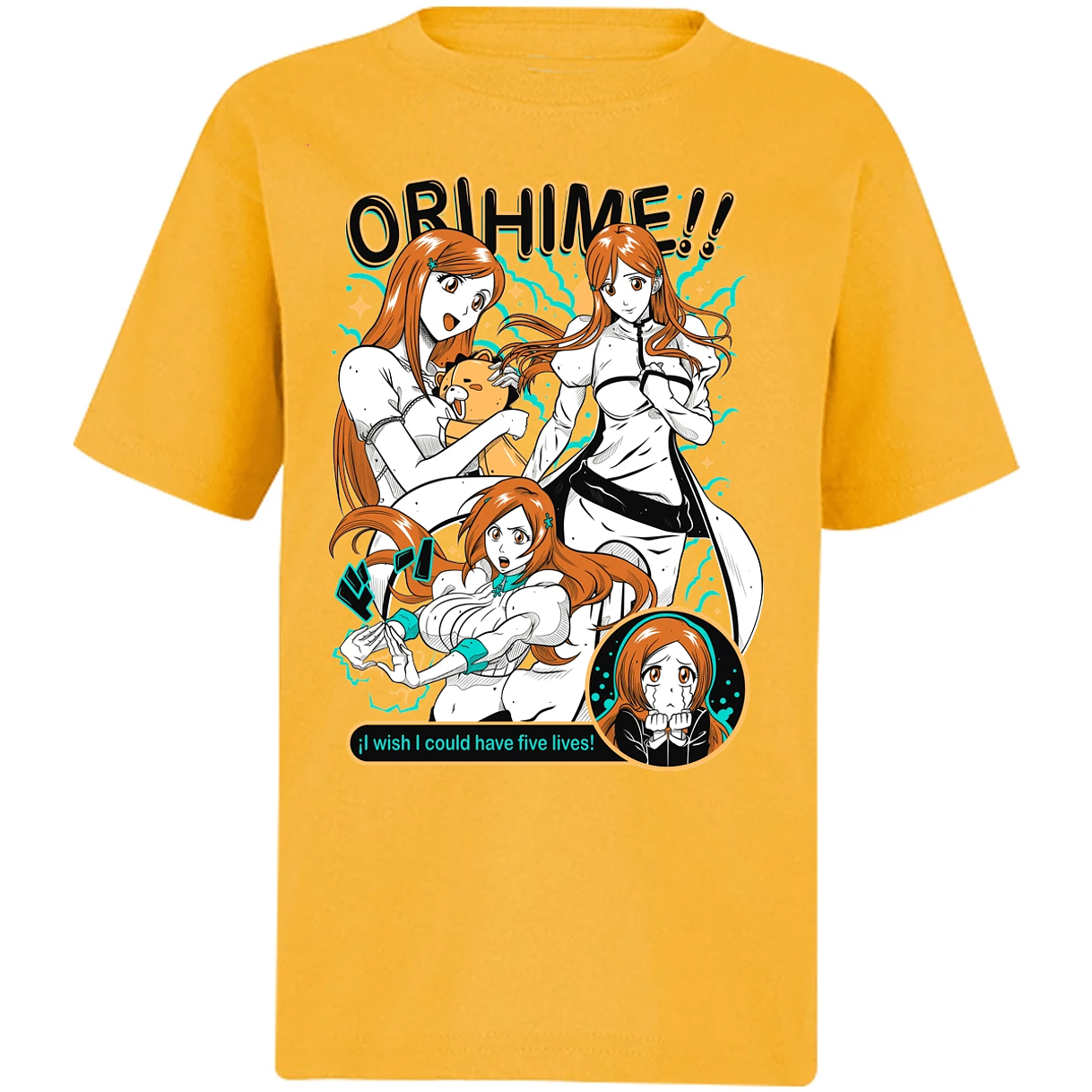 Playera Record Of Ragnarok Orihime Bleach para Niño 11