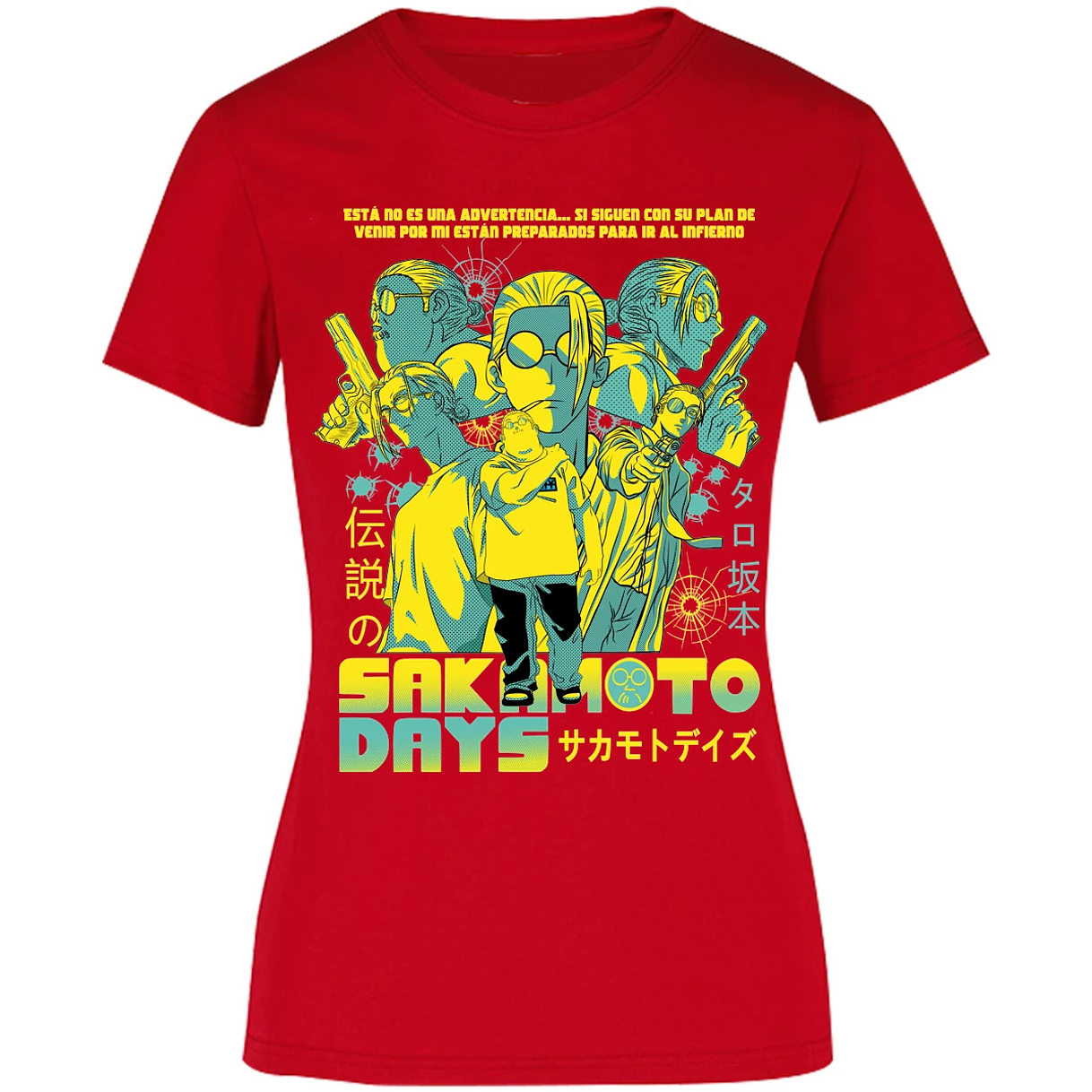 Blusa Sakamoto Days Sakamoto Days Blusa para Mujer 1