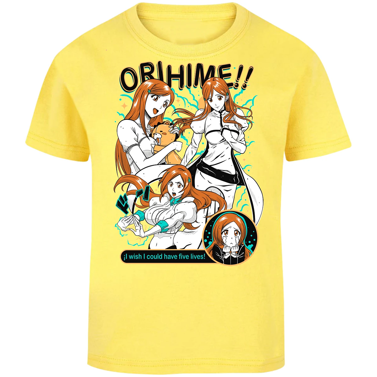 Playera Record Of Ragnarok Orihime Bleach para Niño 3