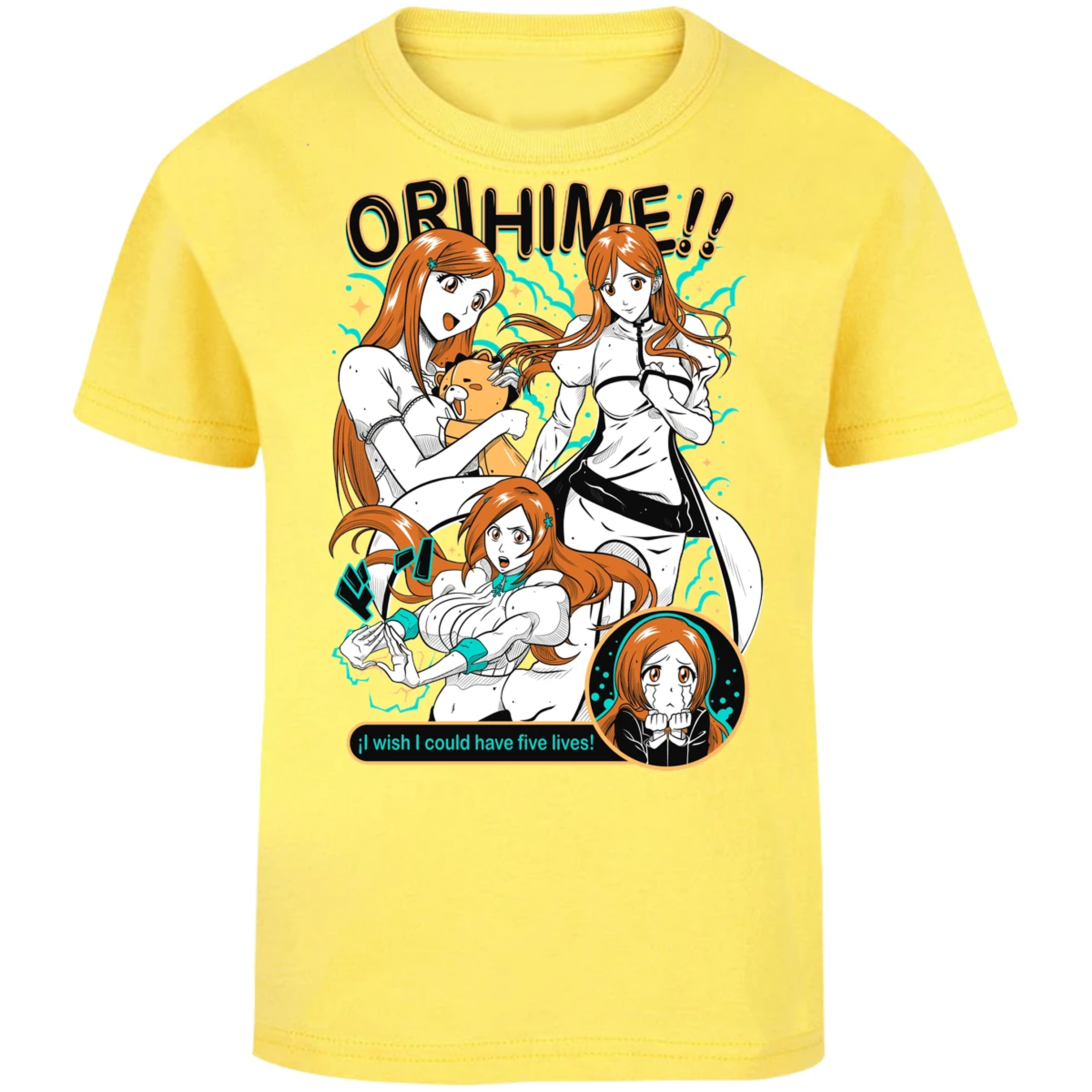 Playera Record Of Ragnarok Orihime Bleach para Niño 3