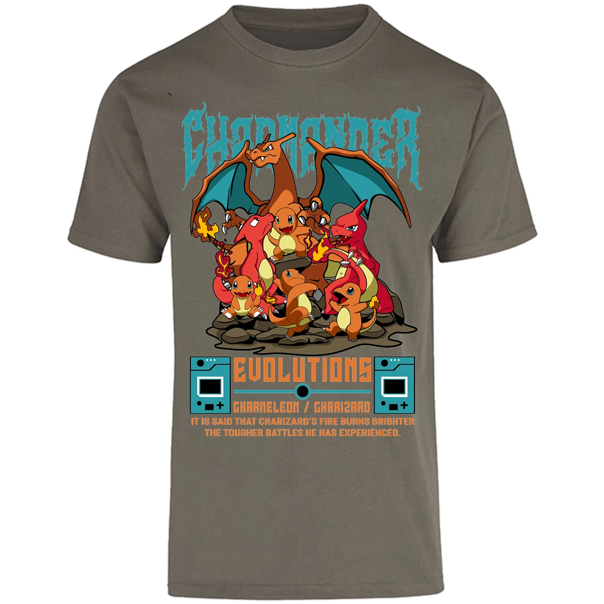 Playera Pokemon Charizard para Adulto 28