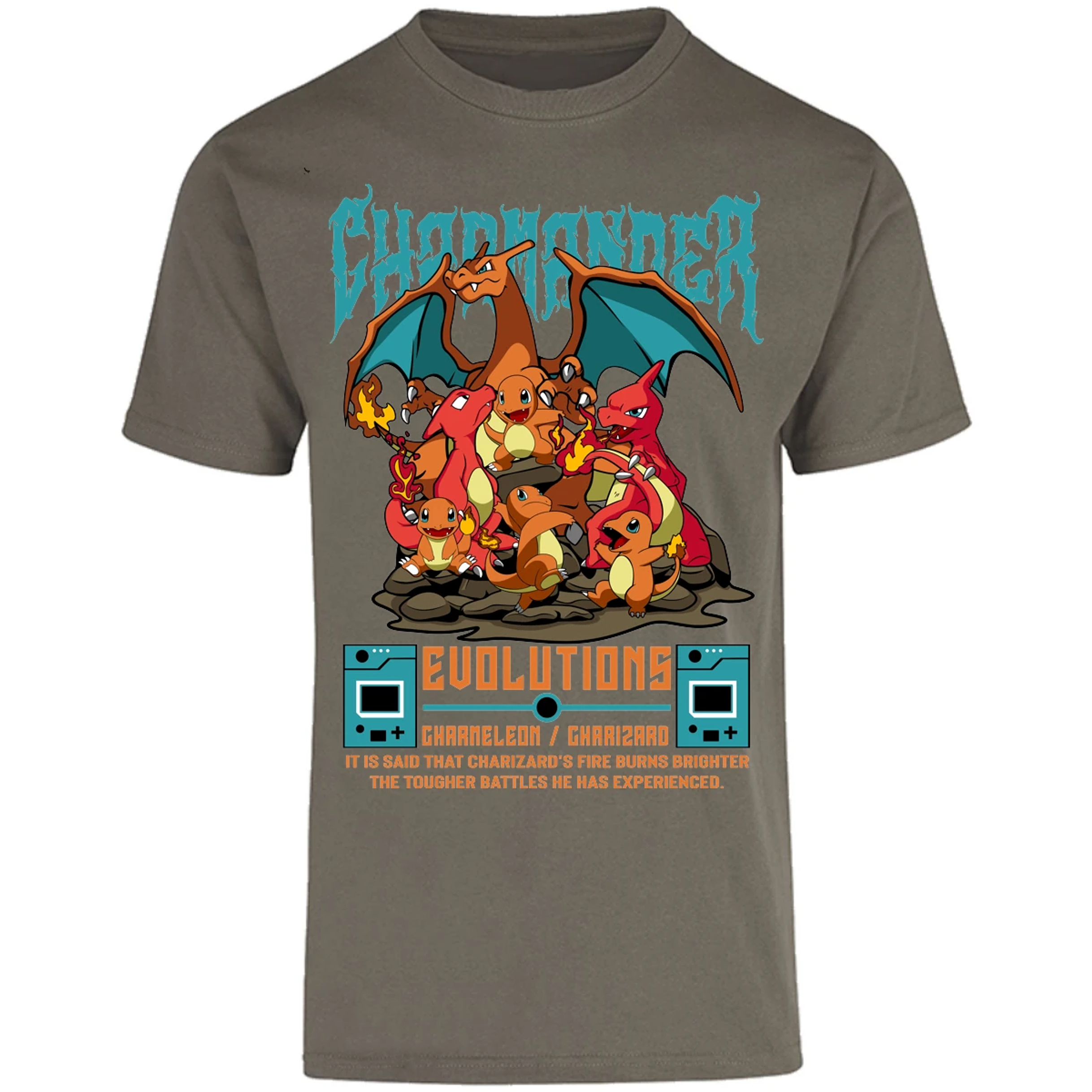 Playera Pokemon Charizard para Adulto 28