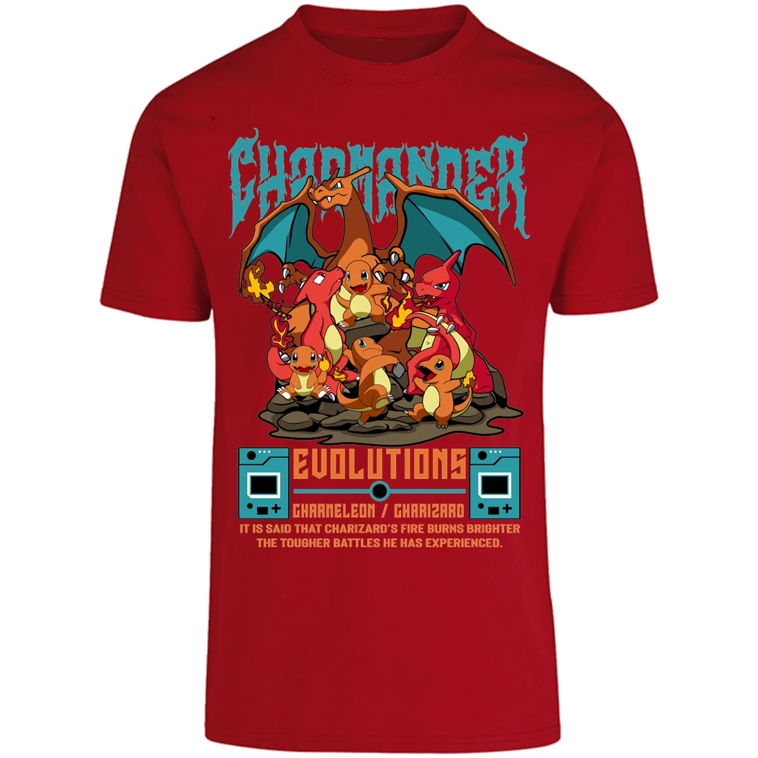 Playera Pokemon Charizard para Adulto 4