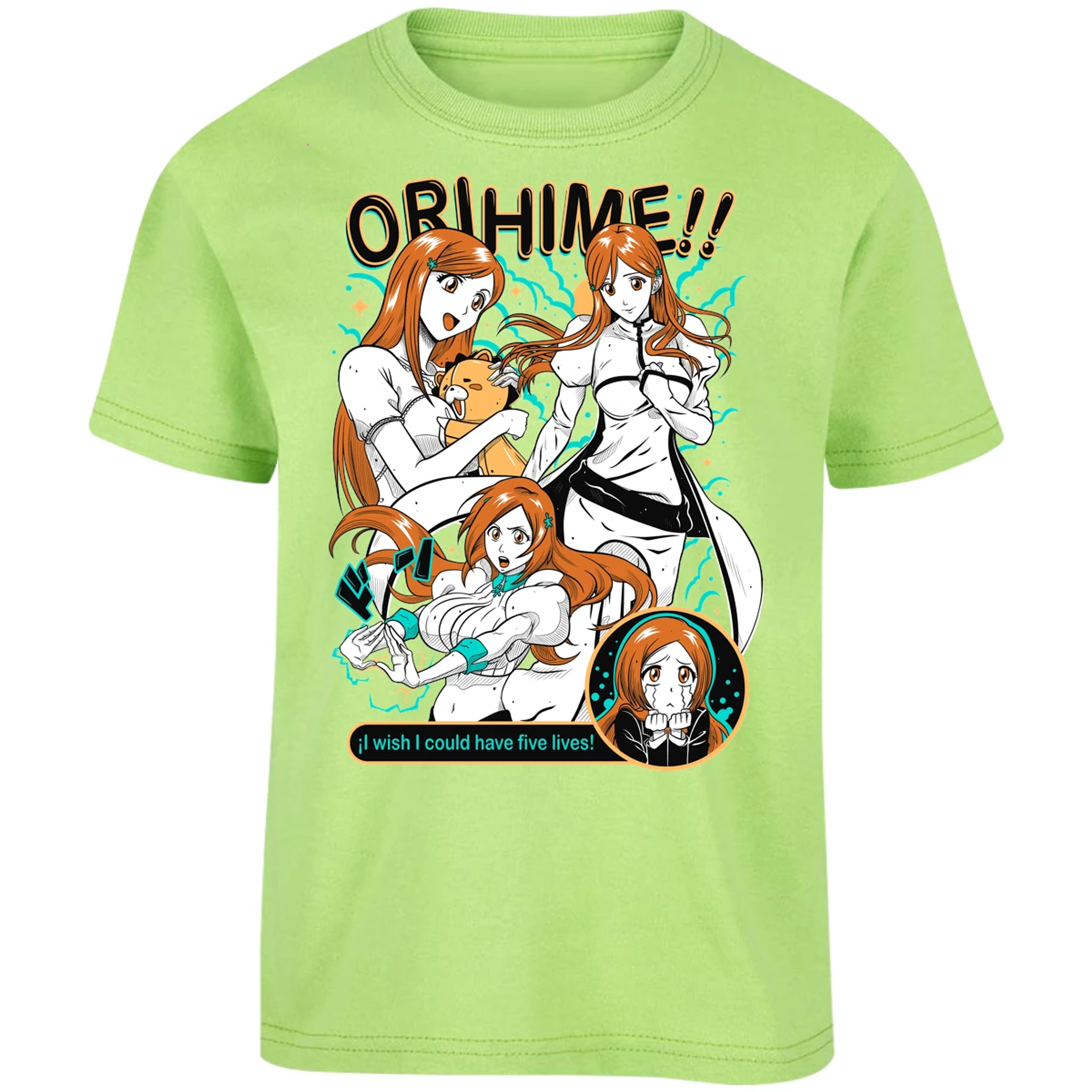 Playera Record Of Ragnarok Orihime Bleach para Niño 6