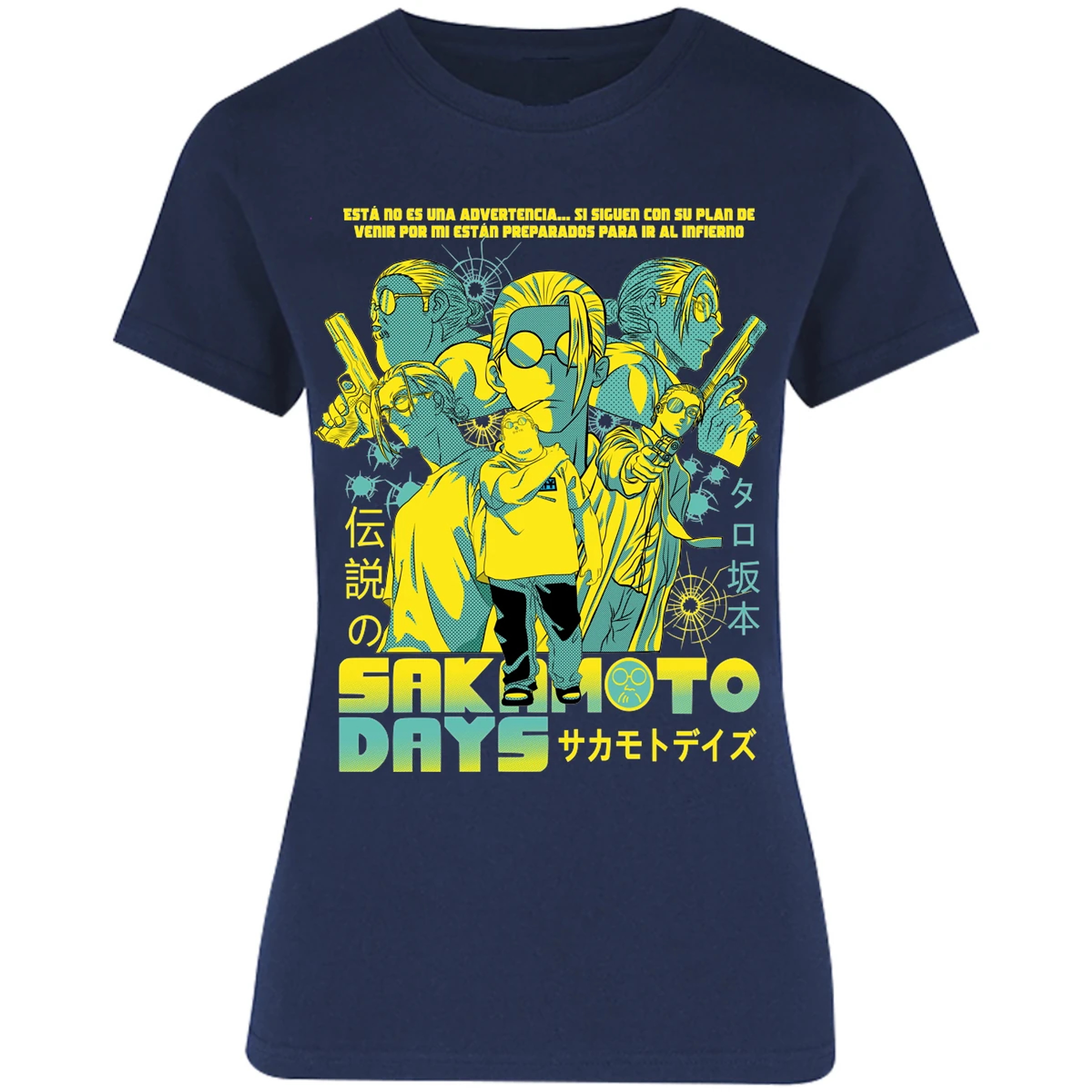 Blusa Sakamoto Days Sakamoto Days Blusa para Mujer 12