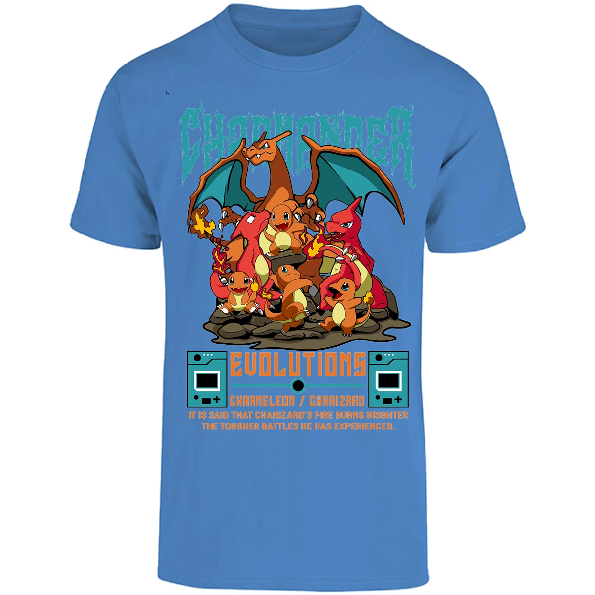 Playera Pokemon Charizard para Adulto 17