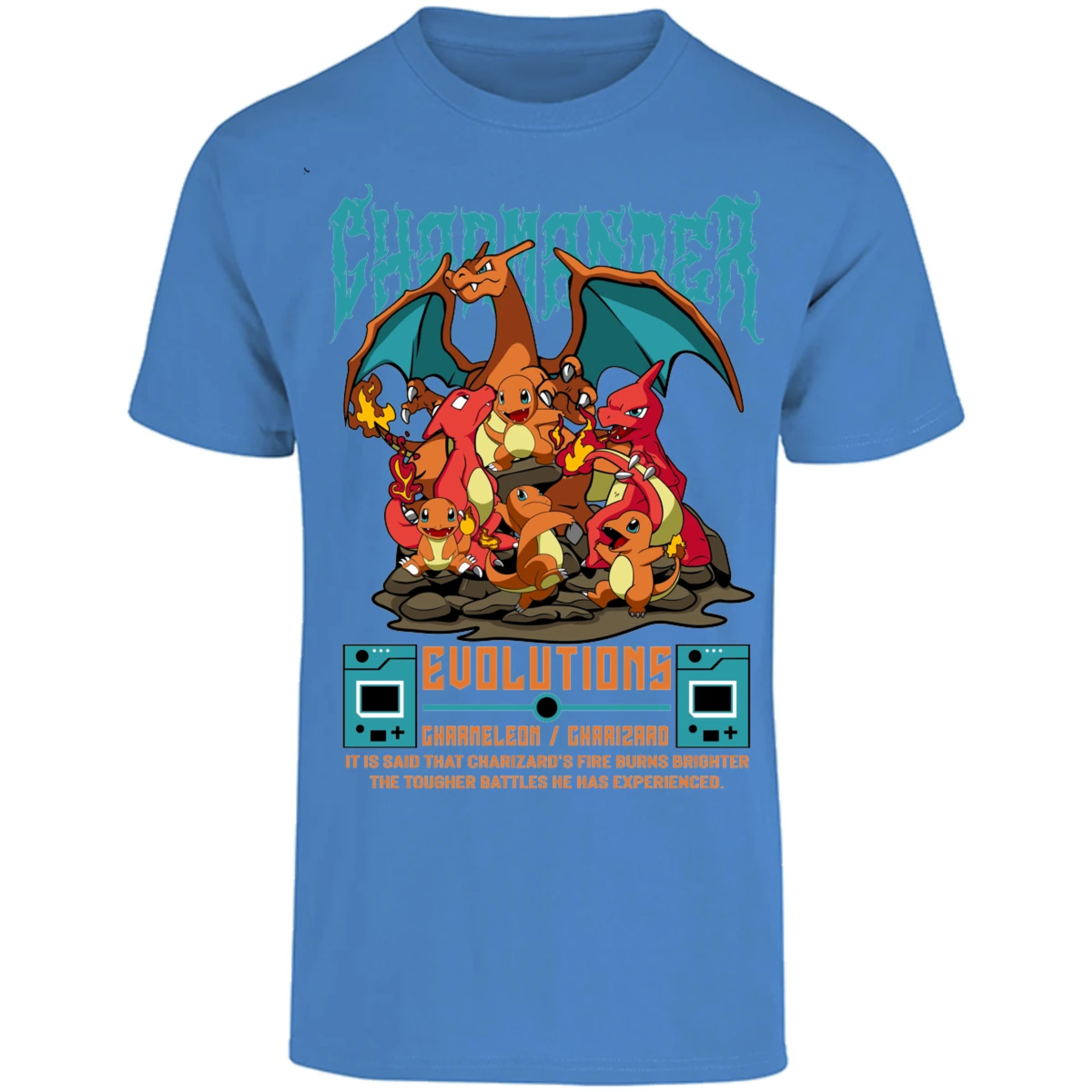 Playera Pokemon Charizard para Adulto 17