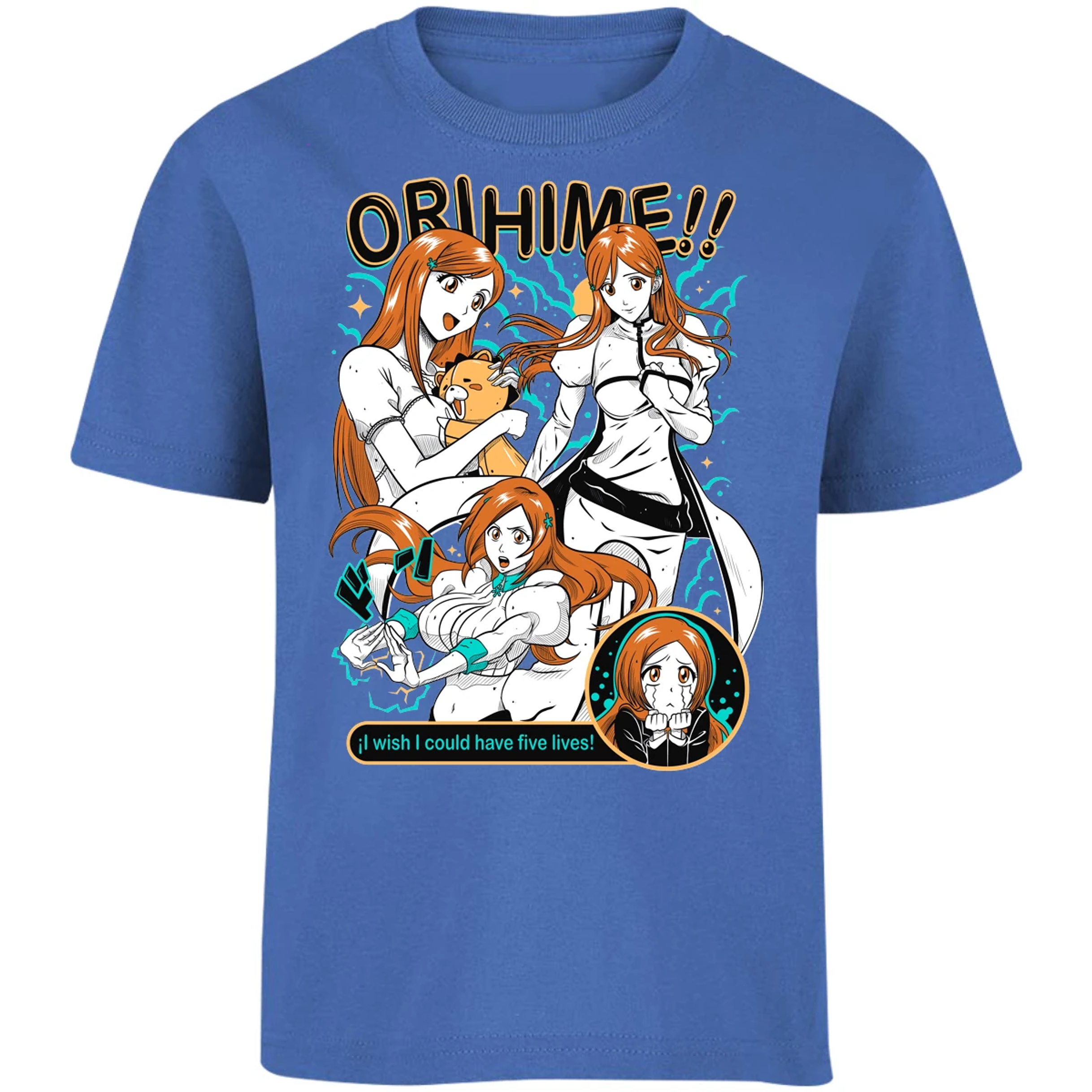 Playera Record Of Ragnarok Orihime Bleach para Niño 5