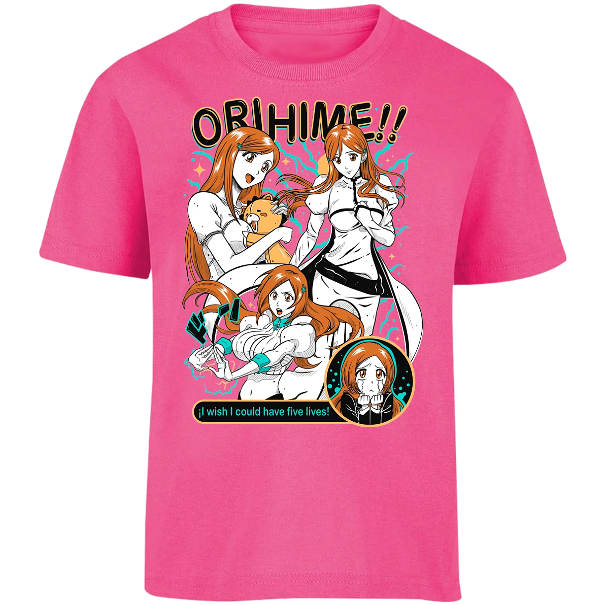 Playera Record Of Ragnarok Orihime Bleach para Niño 9