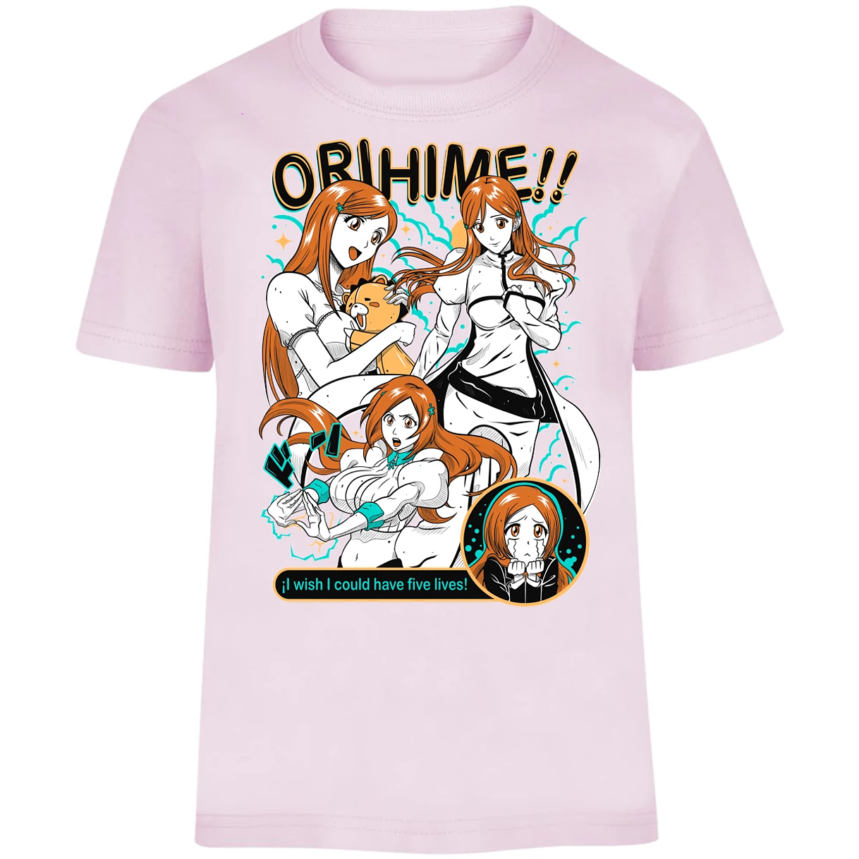 Playera Record Of Ragnarok Orihime Bleach para Niño 10