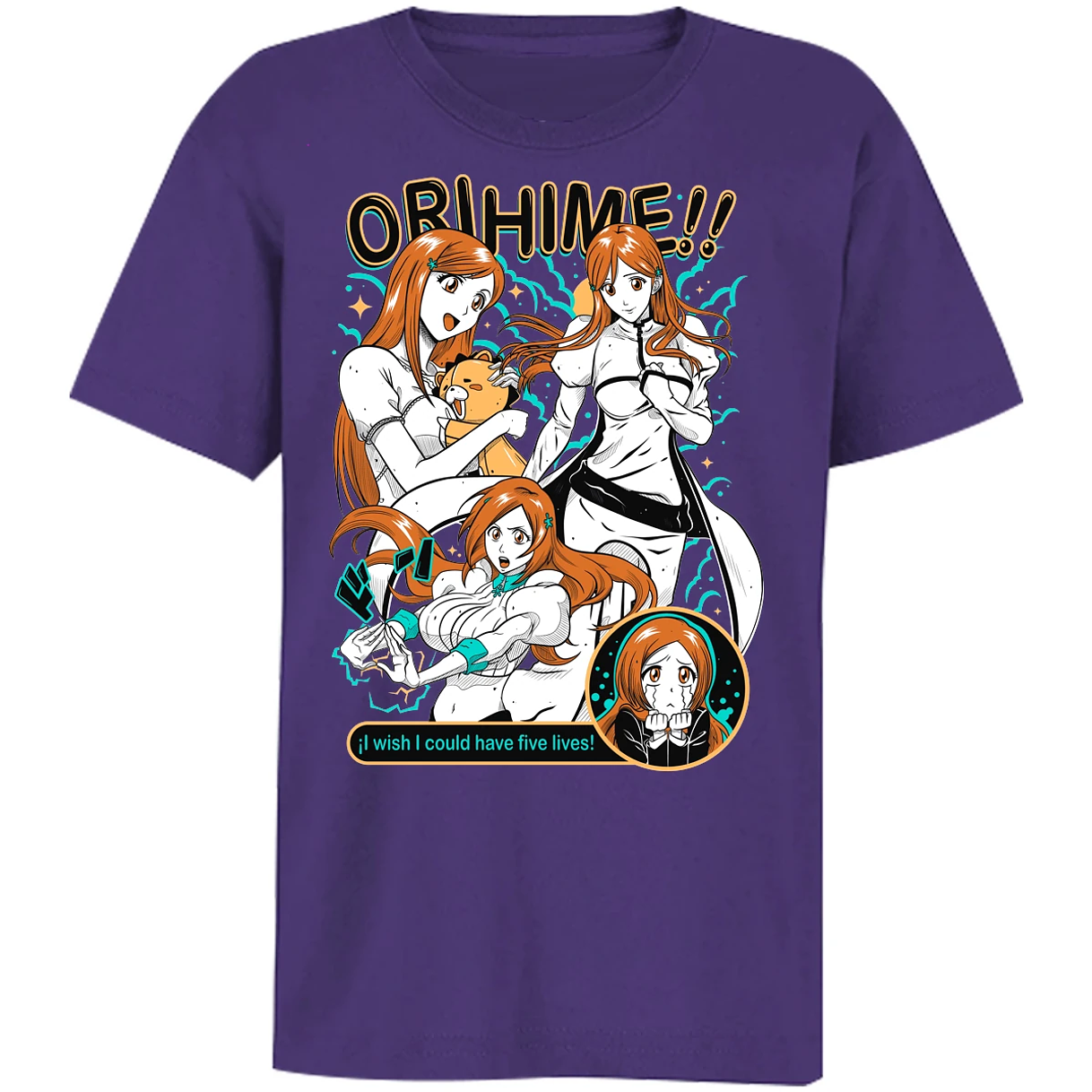 Playera Record Of Ragnarok Orihime Bleach para Niño 12