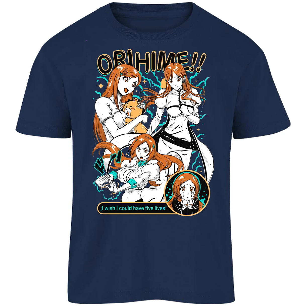 Playera Record Of Ragnarok Orihime Bleach para Niño 14