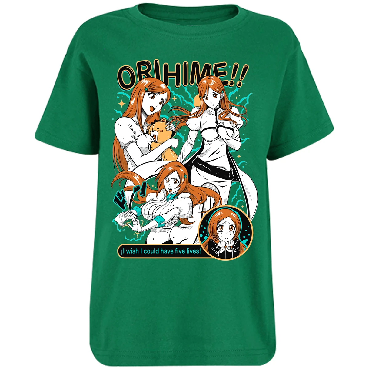 Playera Record Of Ragnarok Orihime Bleach para Niño 15
