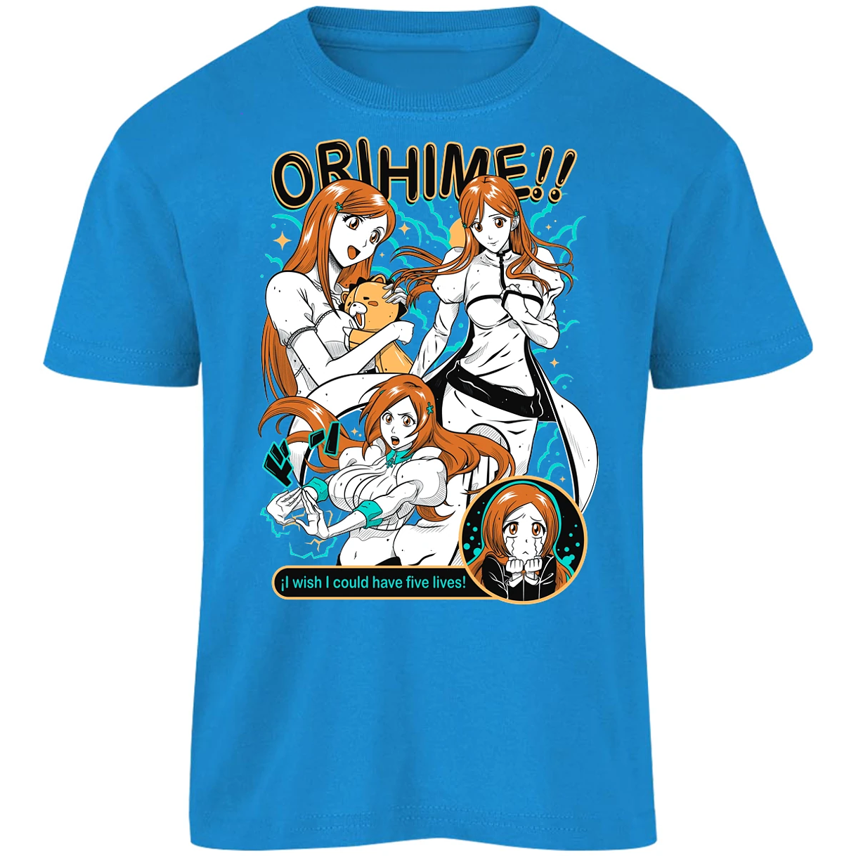 Playera Record Of Ragnarok Orihime Bleach para Niño 16