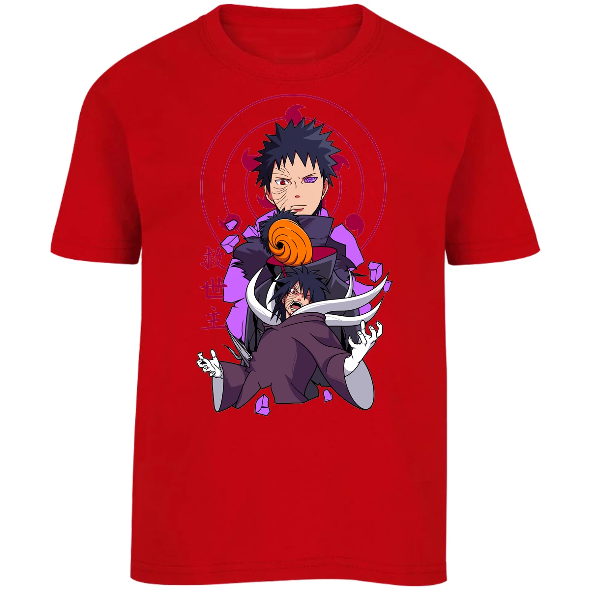Playera Naruto Obito Anime para Niño 11