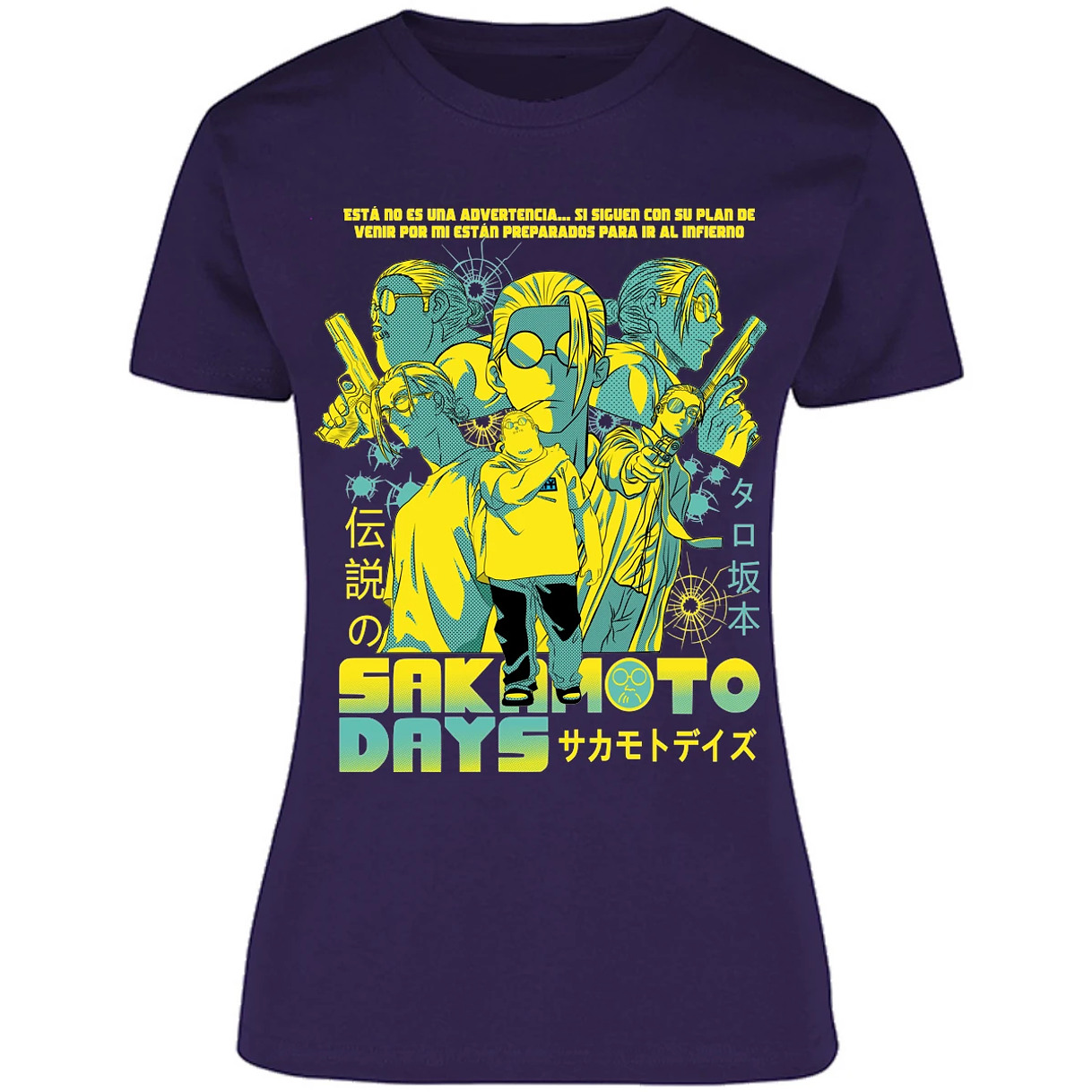 Blusa Sakamoto Days Sakamoto Days Blusa para Mujer 16