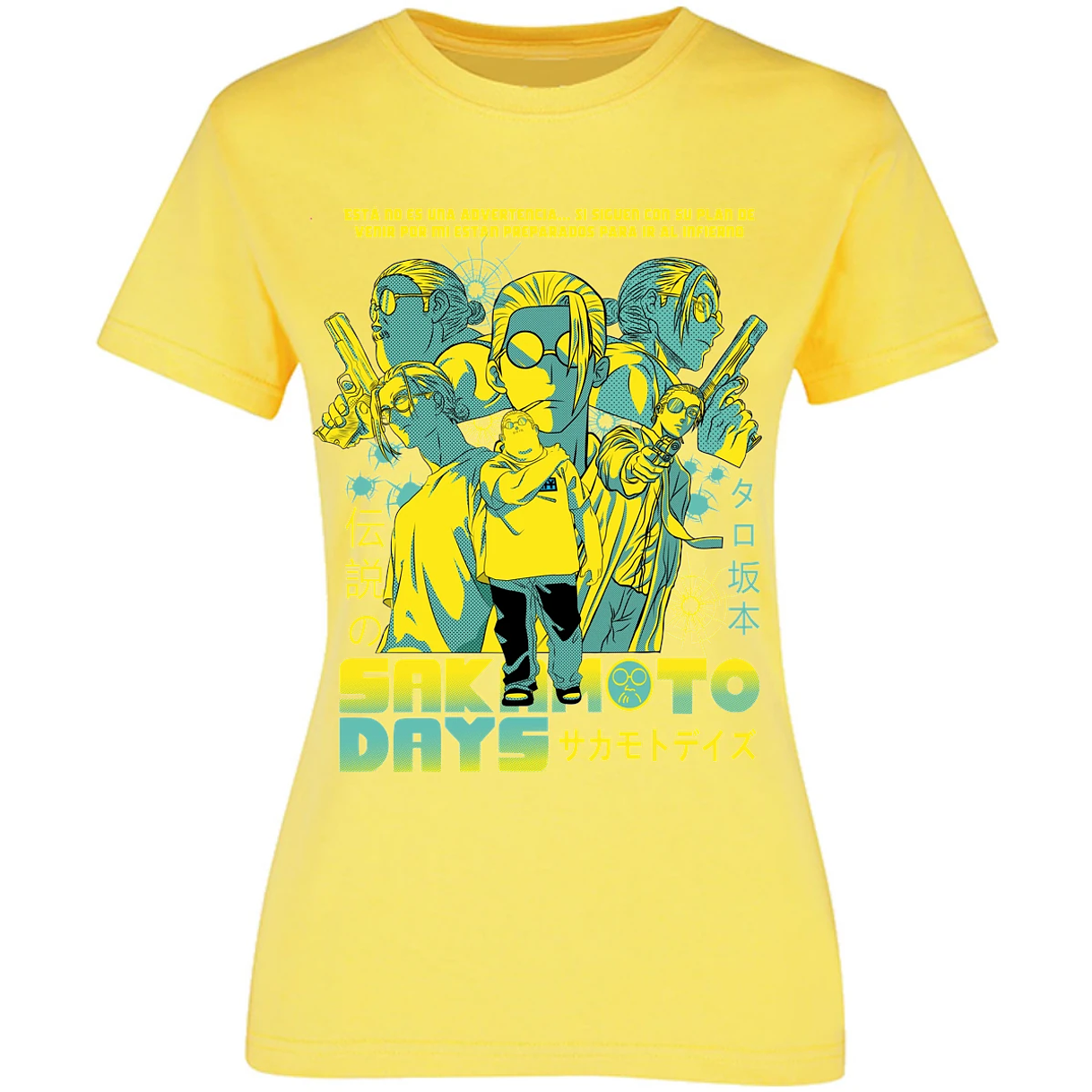 Blusa Sakamoto Days Sakamoto Days Blusa para Mujer 17