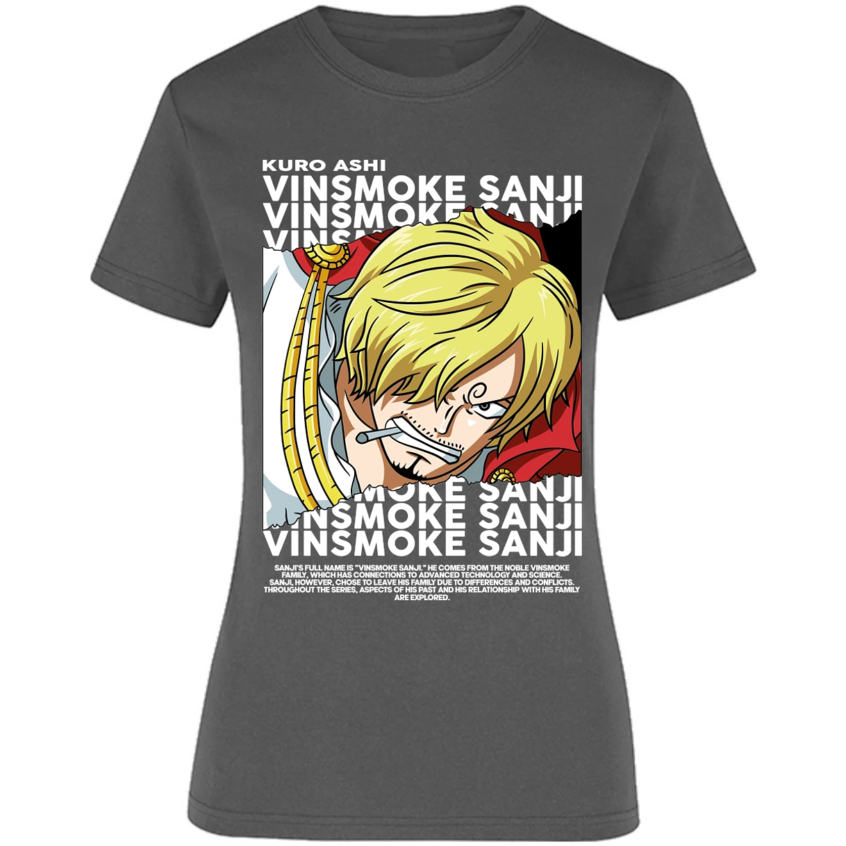 Blusa One Piece Sanji Blusa para Mujer 29