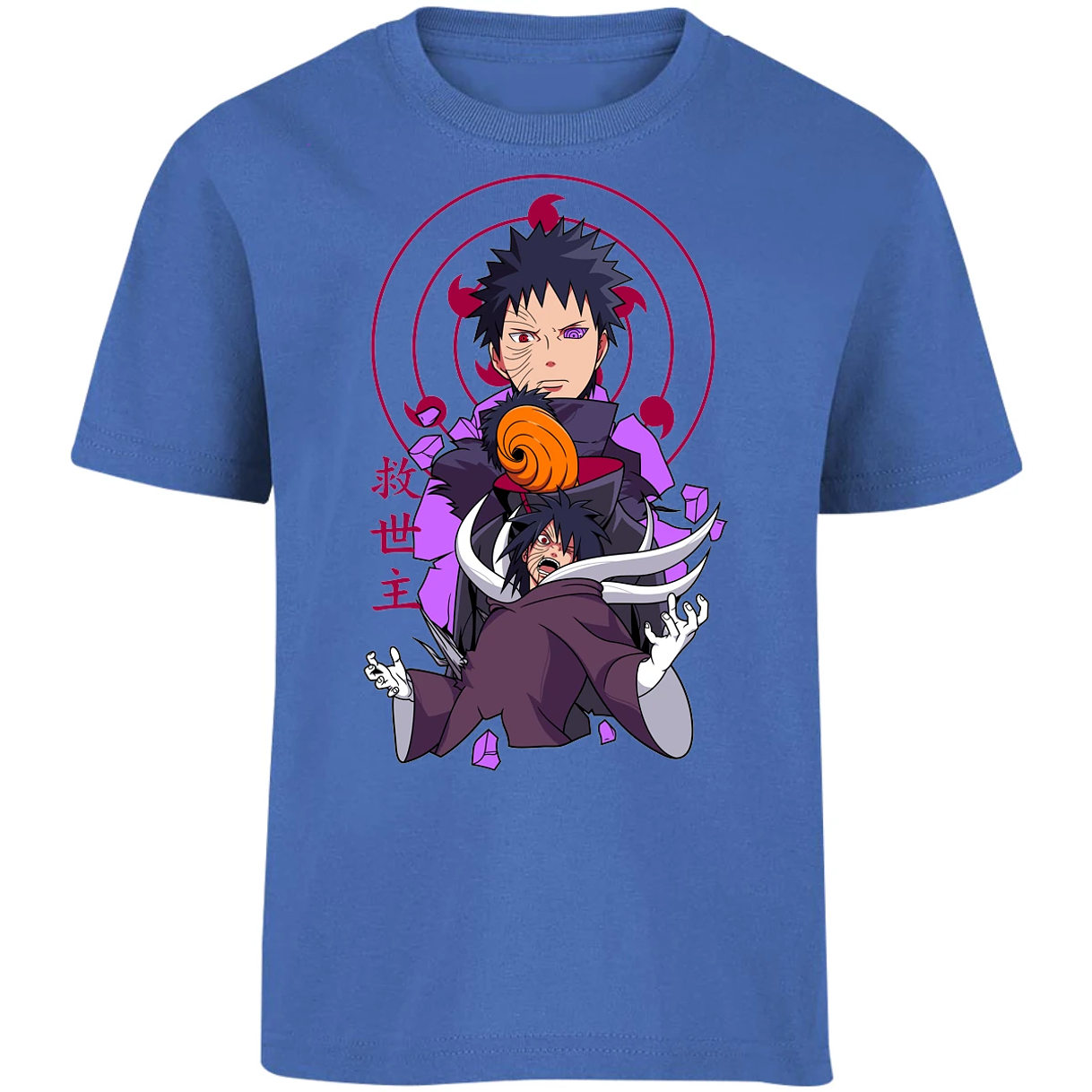 Playera Naruto Obito Anime para Niño 1