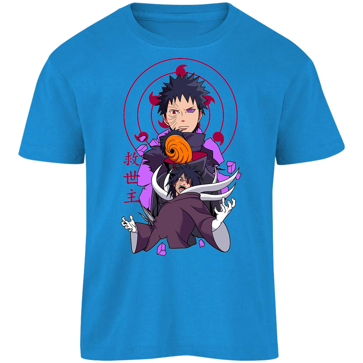 Playera Naruto Obito Anime para Niño 2