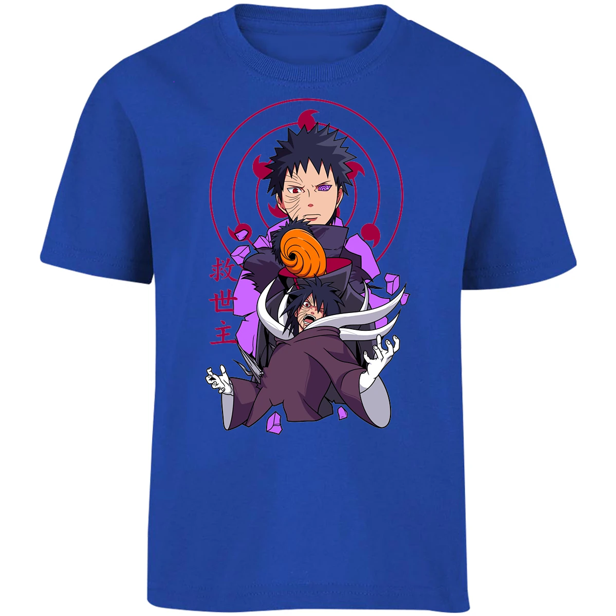 Playera Naruto Obito Anime para Niño 3