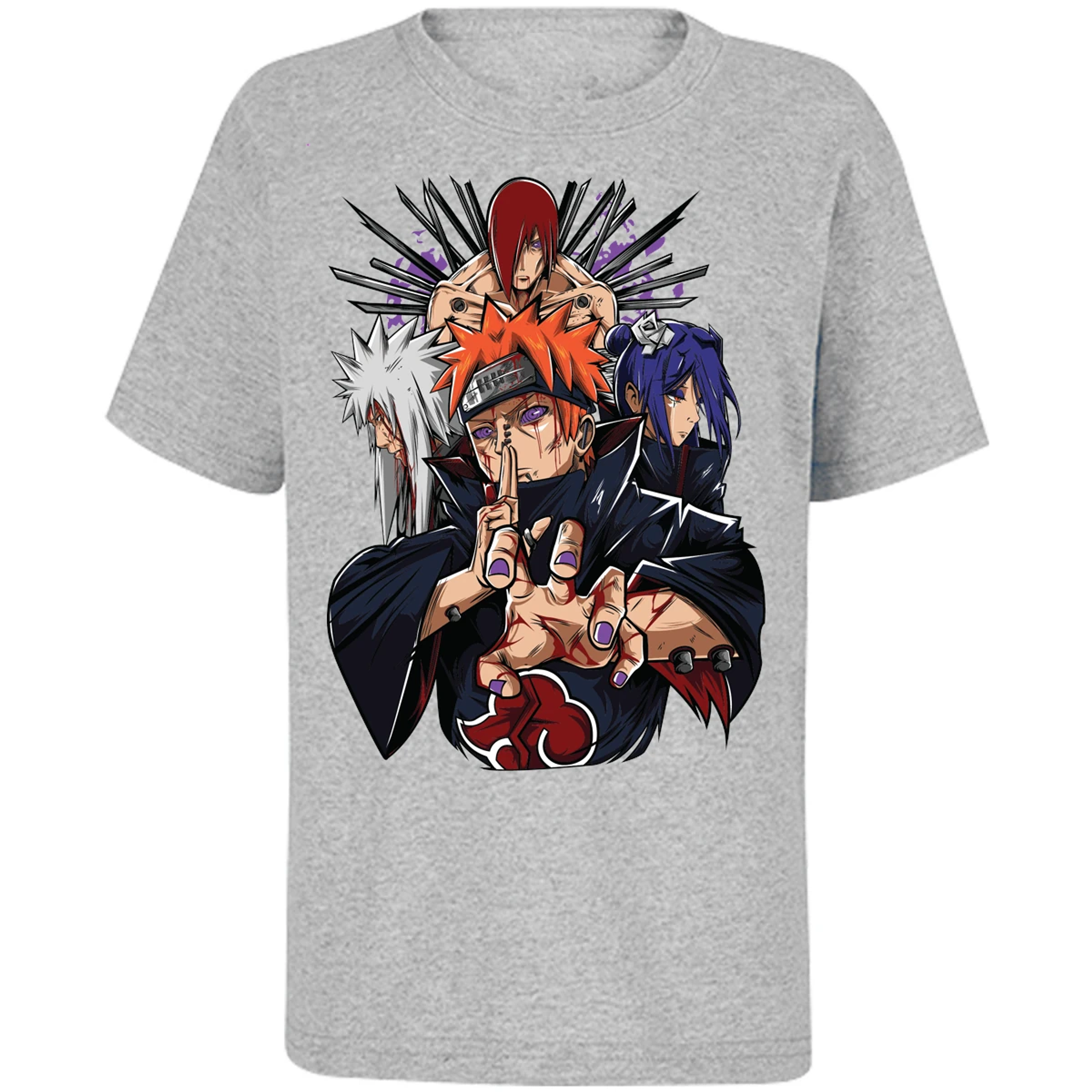 Playera Naruto Pain Anime para Niño 15