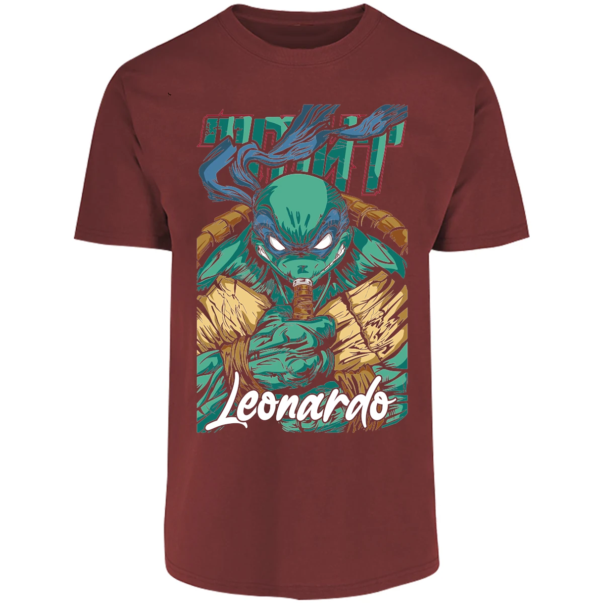Playera Ninja Turtles Leonardo Tmnt para Adulto 8