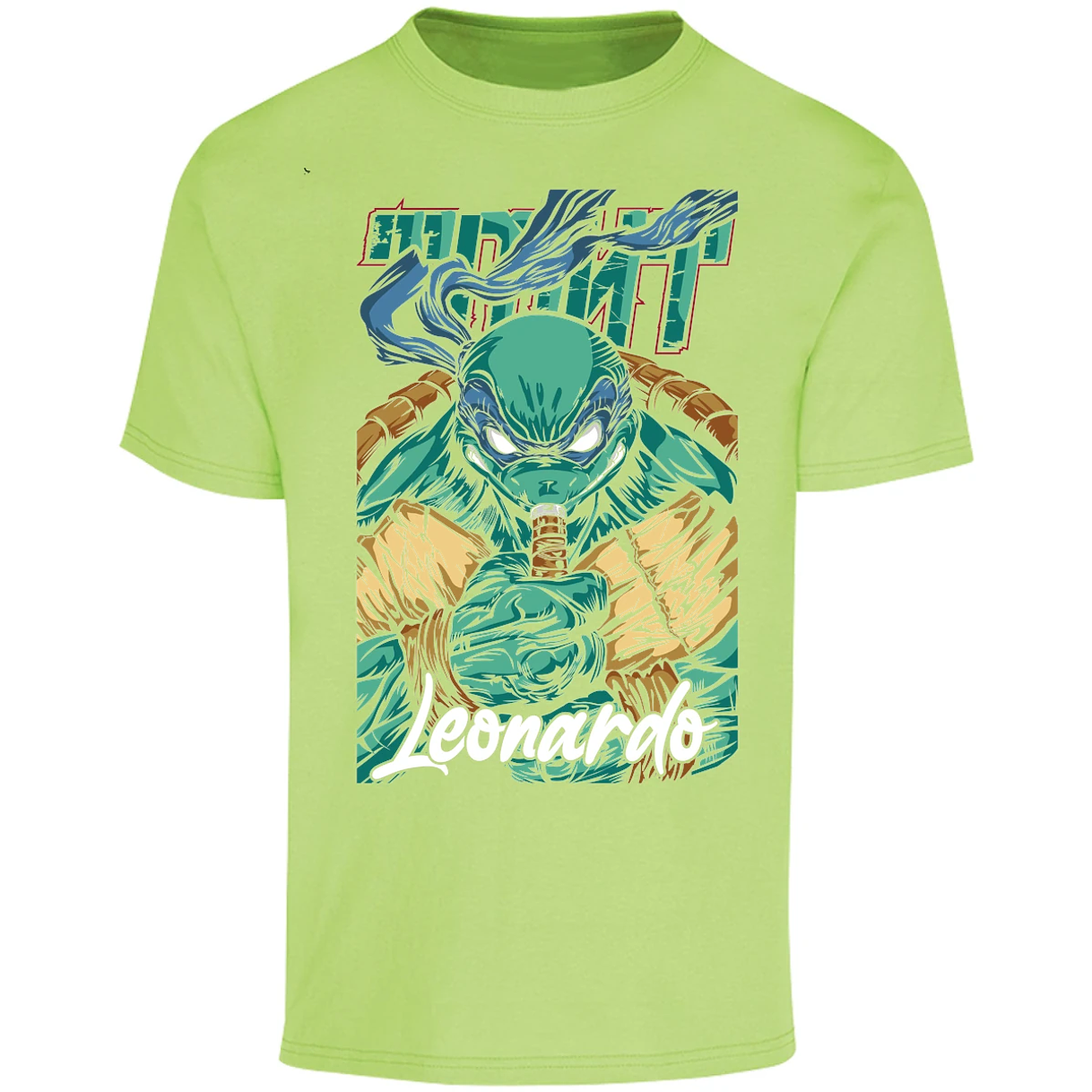 Playera Ninja Turtles Leonardo Tmnt para Adulto 6
