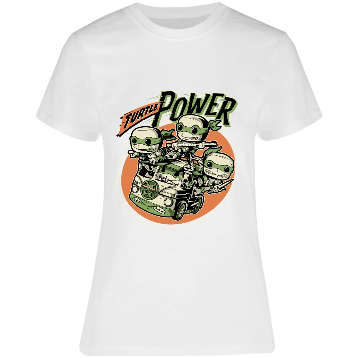 Blusa Tortugas Ninja Diseo Funko Tortugas Ninja Blusa para Mujer 8