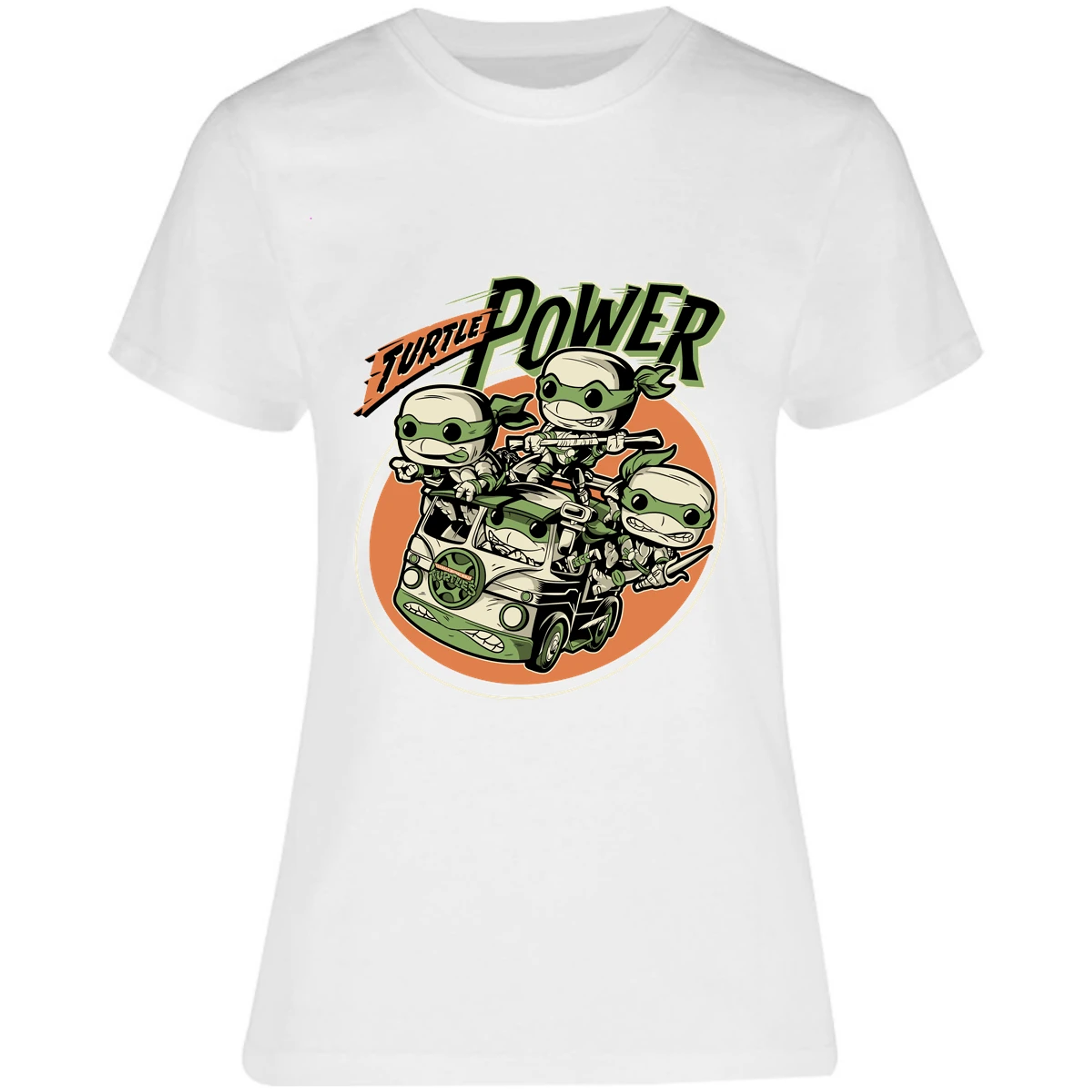 Blusa Tortugas Ninja Diseo Funko Tortugas Ninja Blusa para Mujer 8