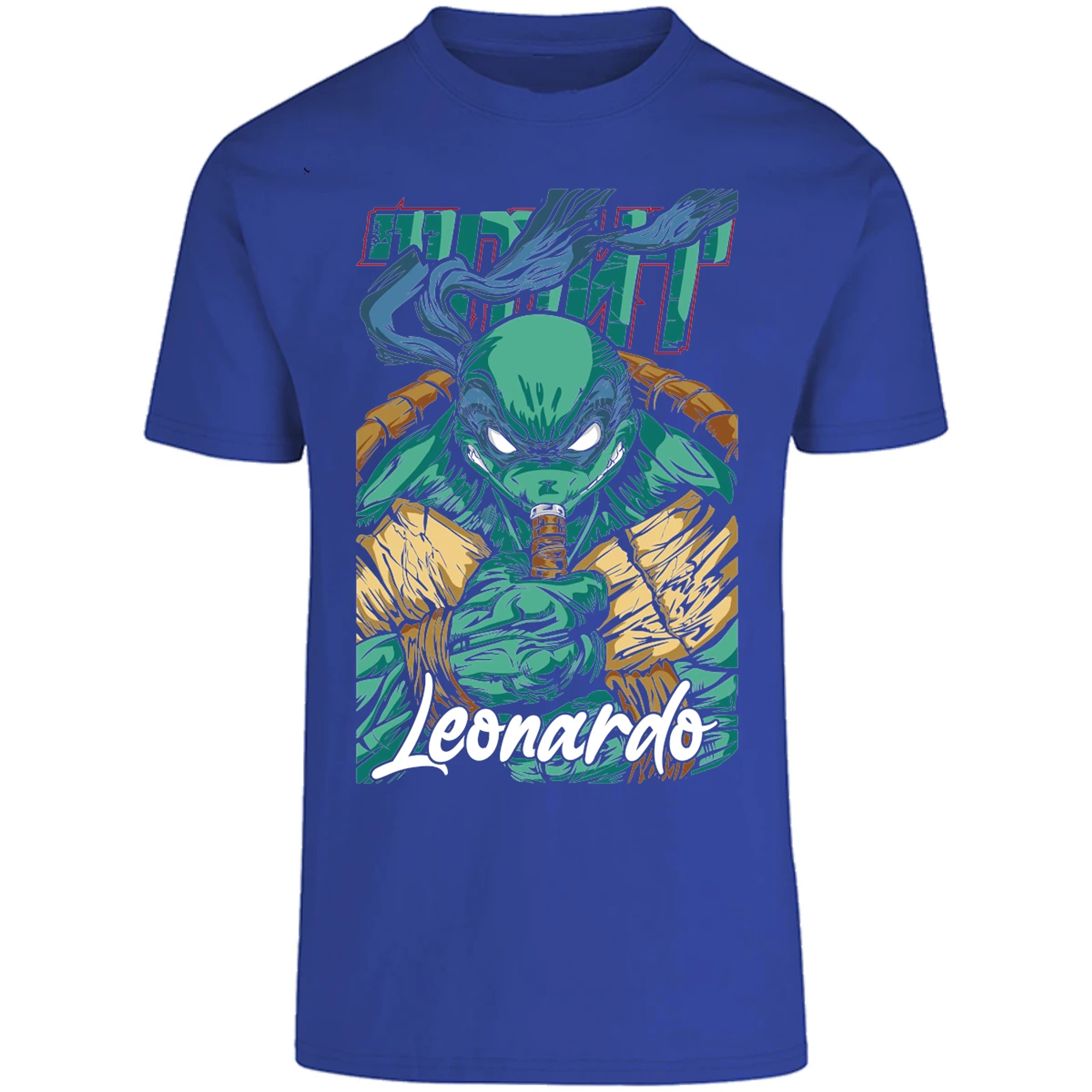 Playera Ninja Turtles Leonardo Tmnt para Adulto 1