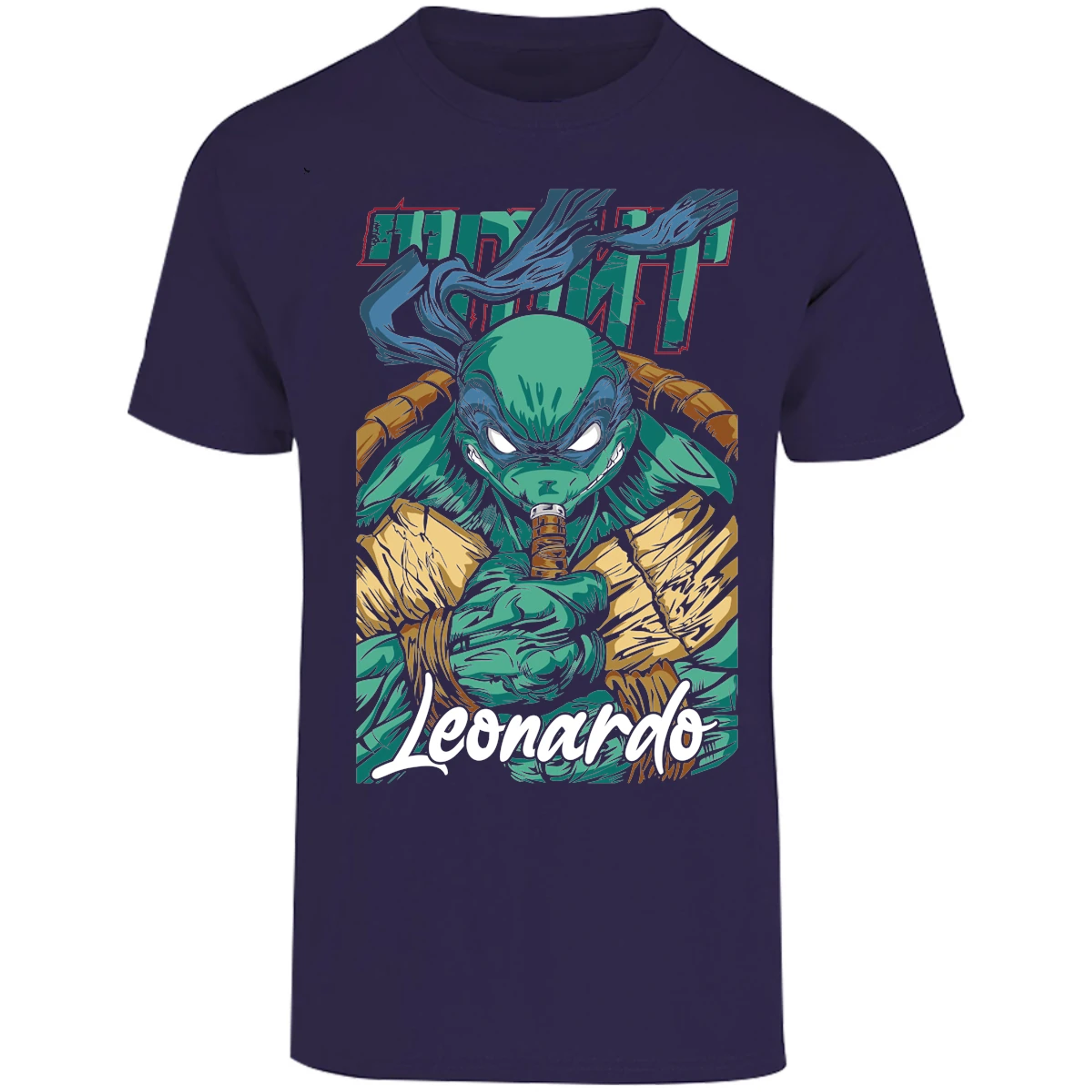 Playera Ninja Turtles Leonardo Tmnt para Adulto 2