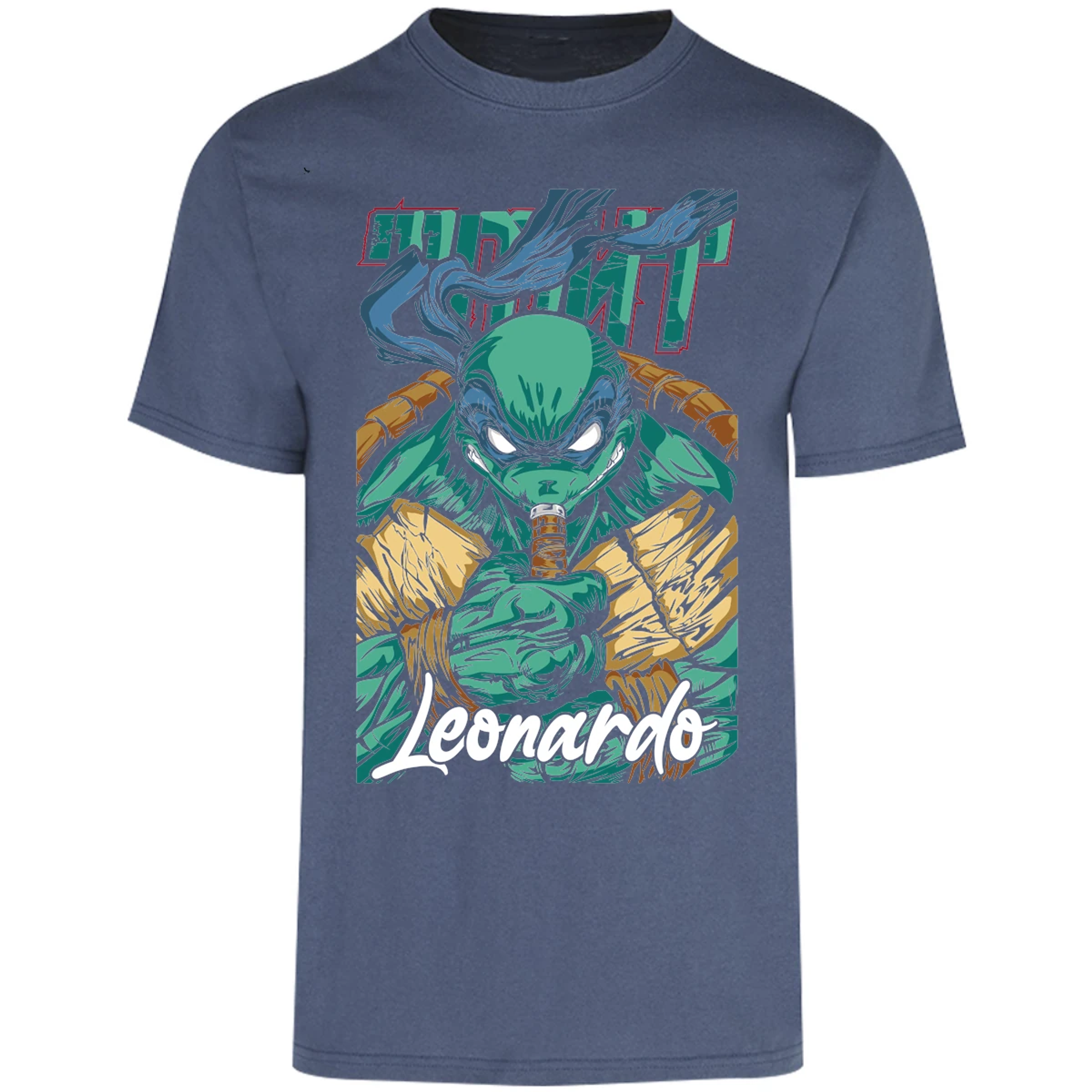 Playera Ninja Turtles Leonardo Tmnt para Adulto 25