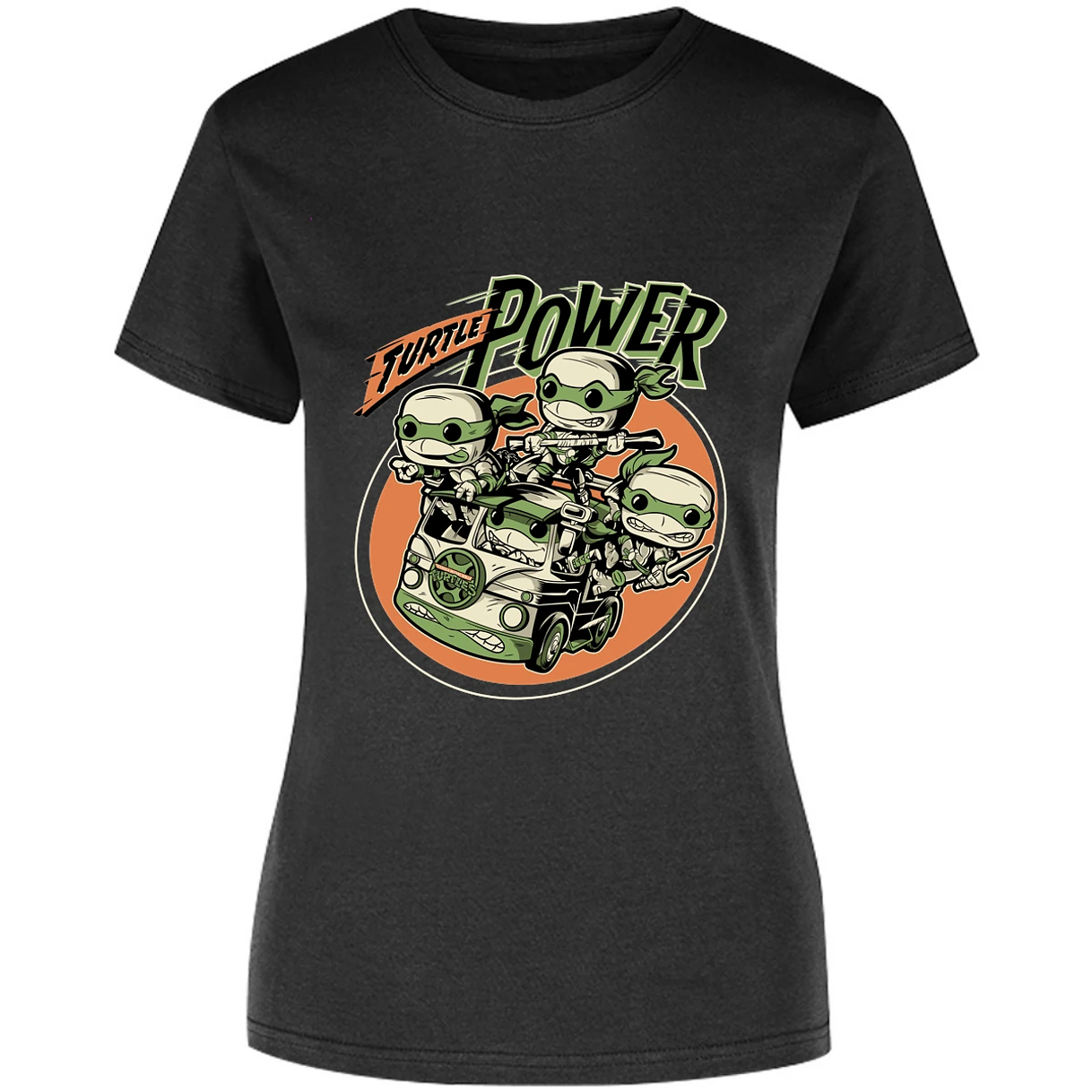 Blusa Tortugas Ninja Diseo Funko Tortugas Ninja Blusa para Mujer 15