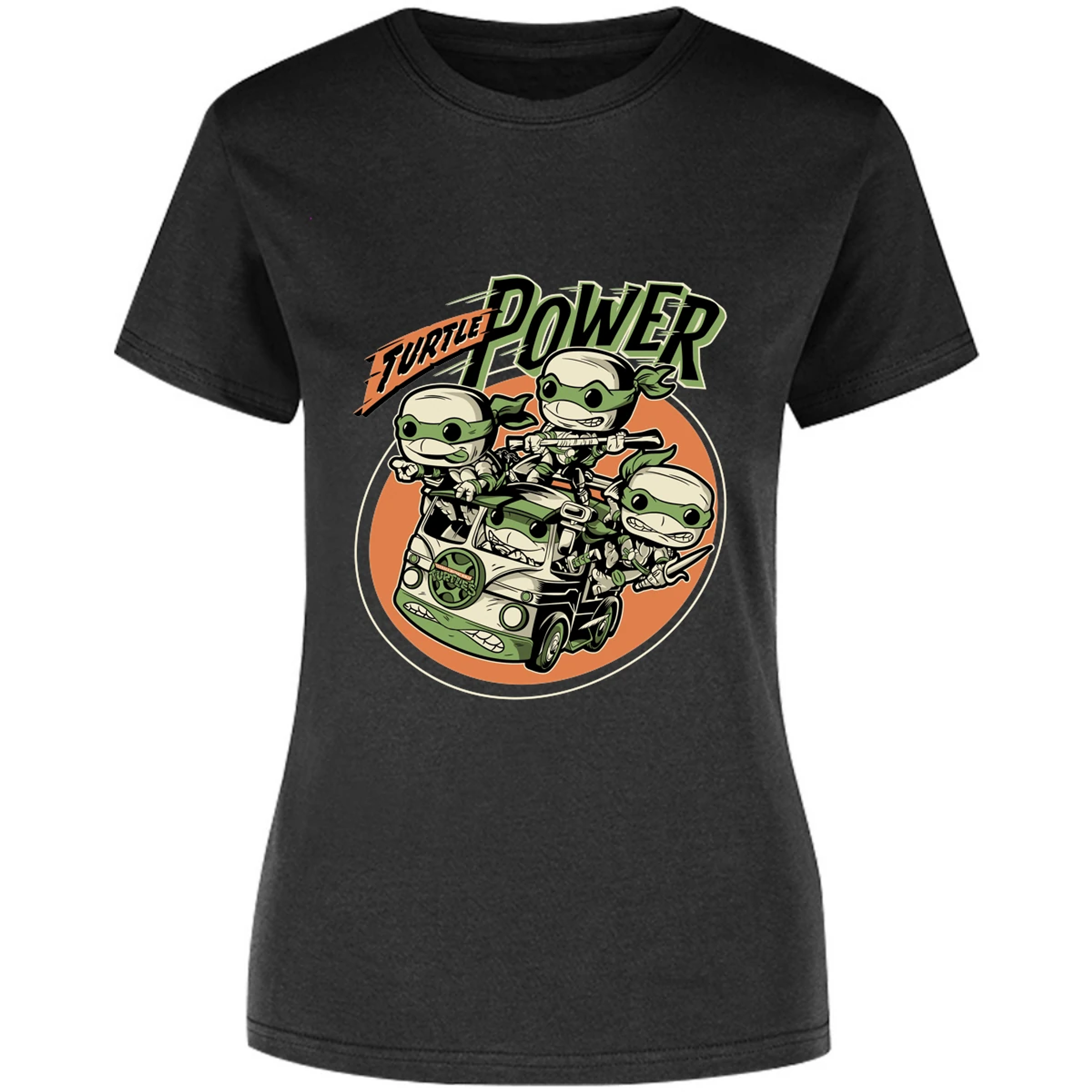 Blusa Tortugas Ninja Diseo Funko Tortugas Ninja Blusa para Mujer 15
