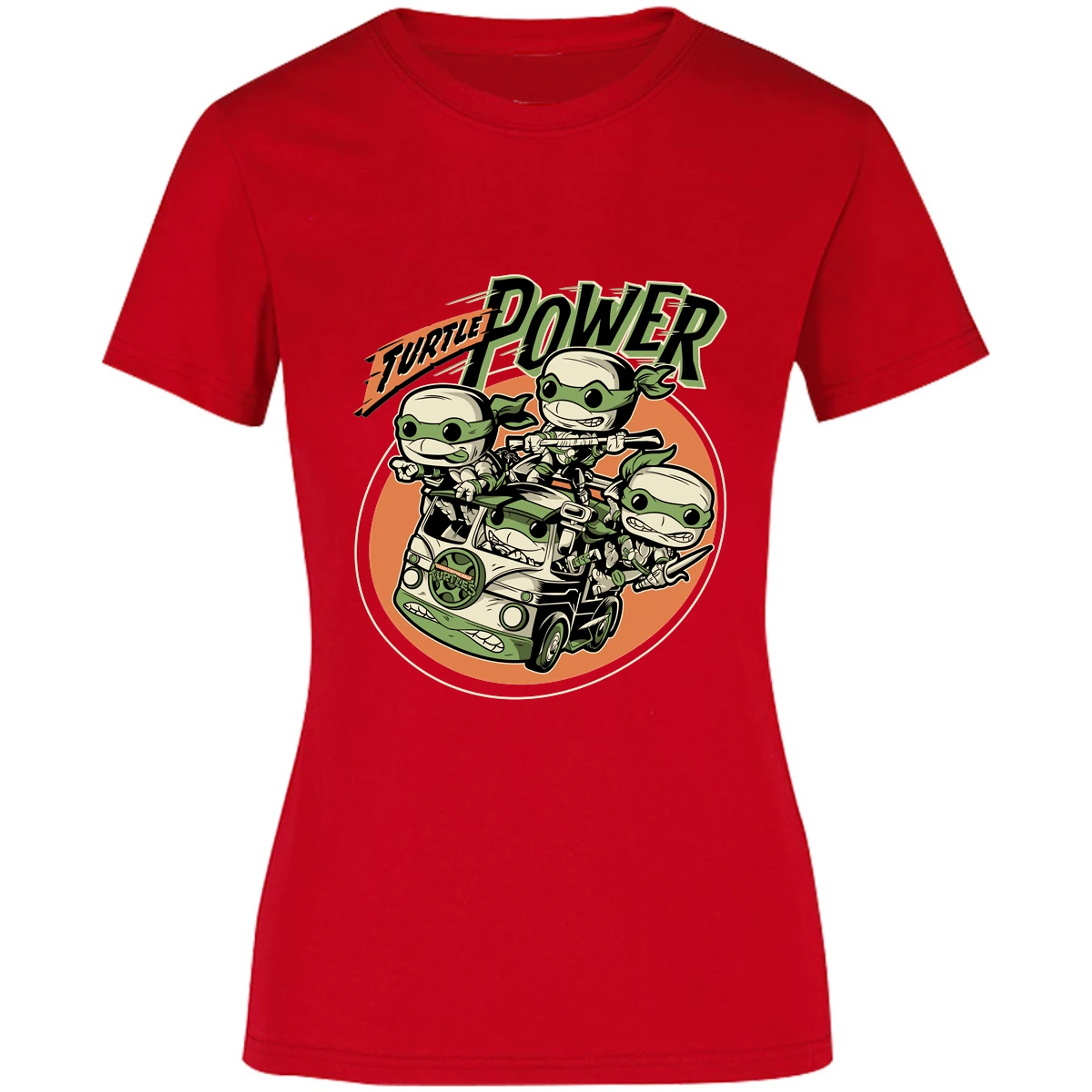Blusa Tortugas Ninja Diseo Funko Tortugas Ninja Blusa para Mujer 16