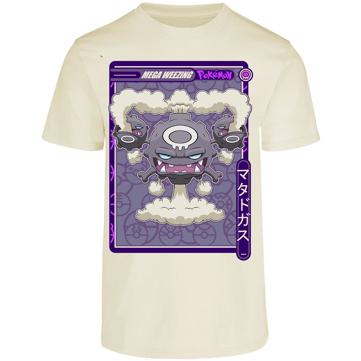 Playera Pokemon Mega Weezing Pokemon para Adulto 24
