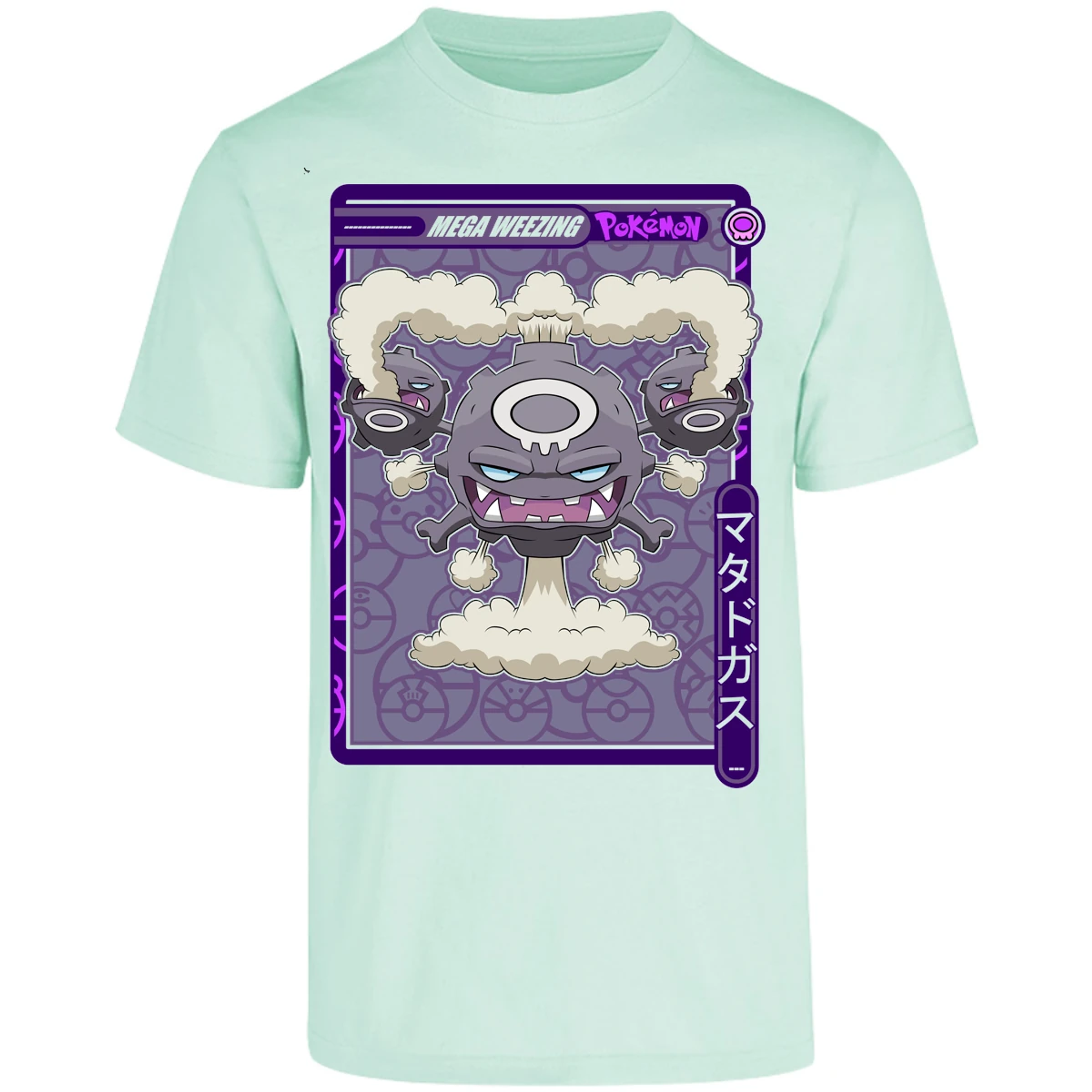 Playera Pokemon Mega Weezing Pokemon para Adulto 27