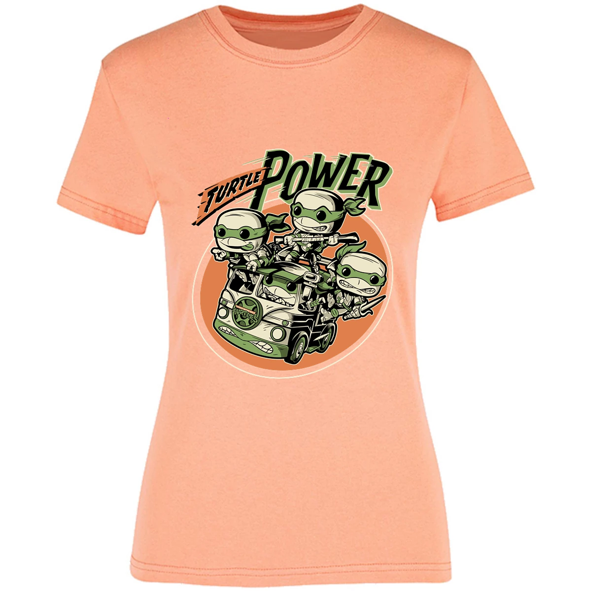 Blusa Tortugas Ninja Diseo Funko Tortugas Ninja Blusa para Mujer 5