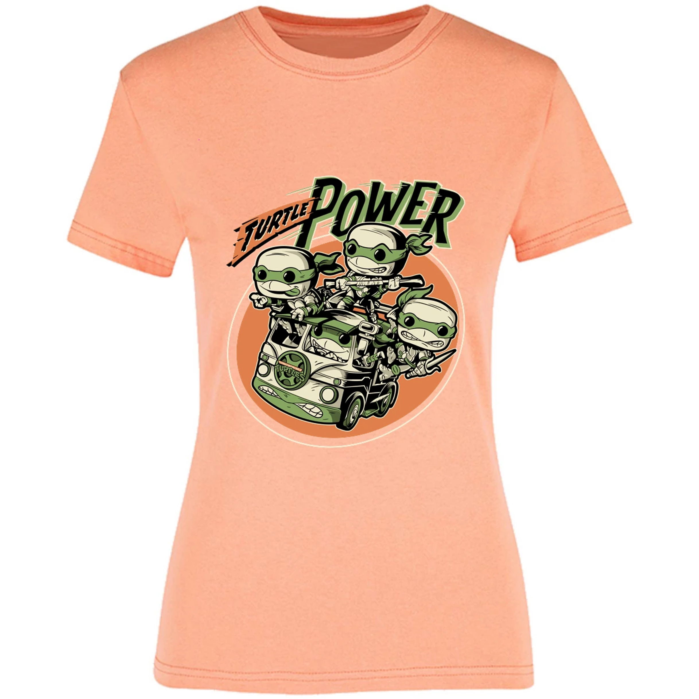 Blusa Tortugas Ninja Diseo Funko Tortugas Ninja Blusa para Mujer 5
