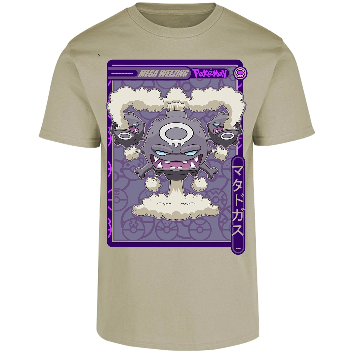 Playera Pokemon Mega Weezing Pokemon para Adulto 17