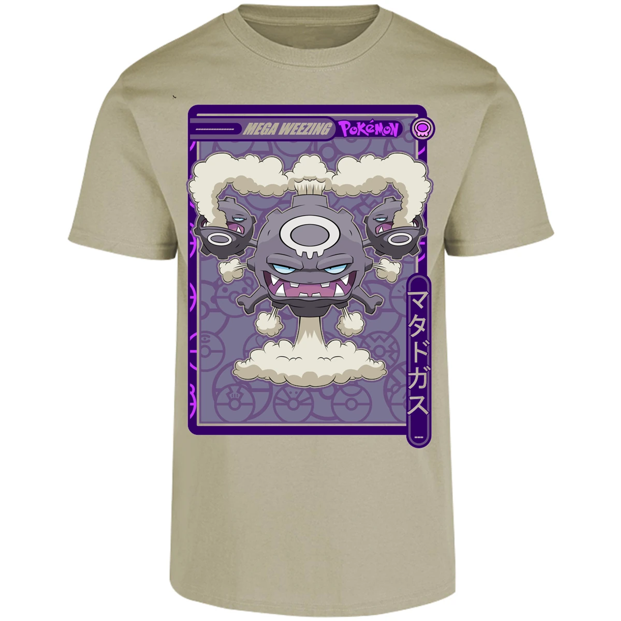 Playera Pokemon Mega Weezing Pokemon para Adulto 17