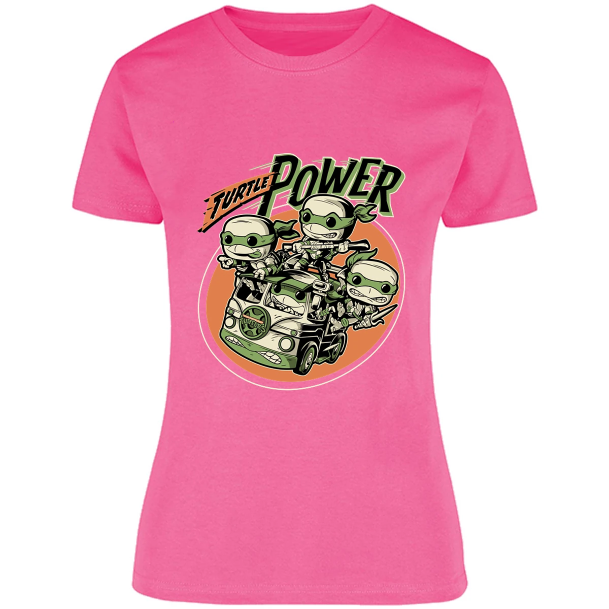 Blusa Tortugas Ninja Diseo Funko Tortugas Ninja Blusa para Mujer 10