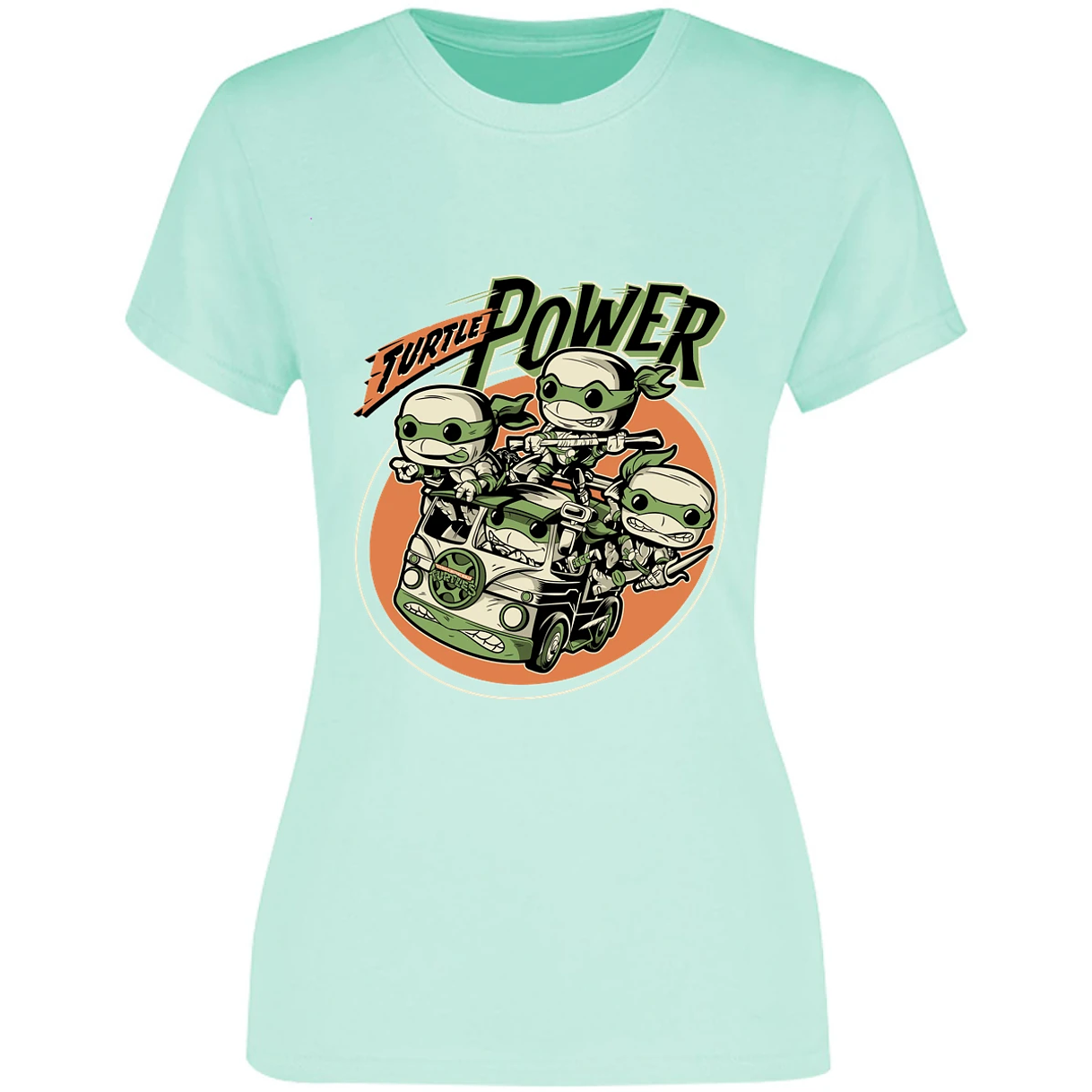 Blusa Tortugas Ninja Diseo Funko Tortugas Ninja Blusa para Mujer 14