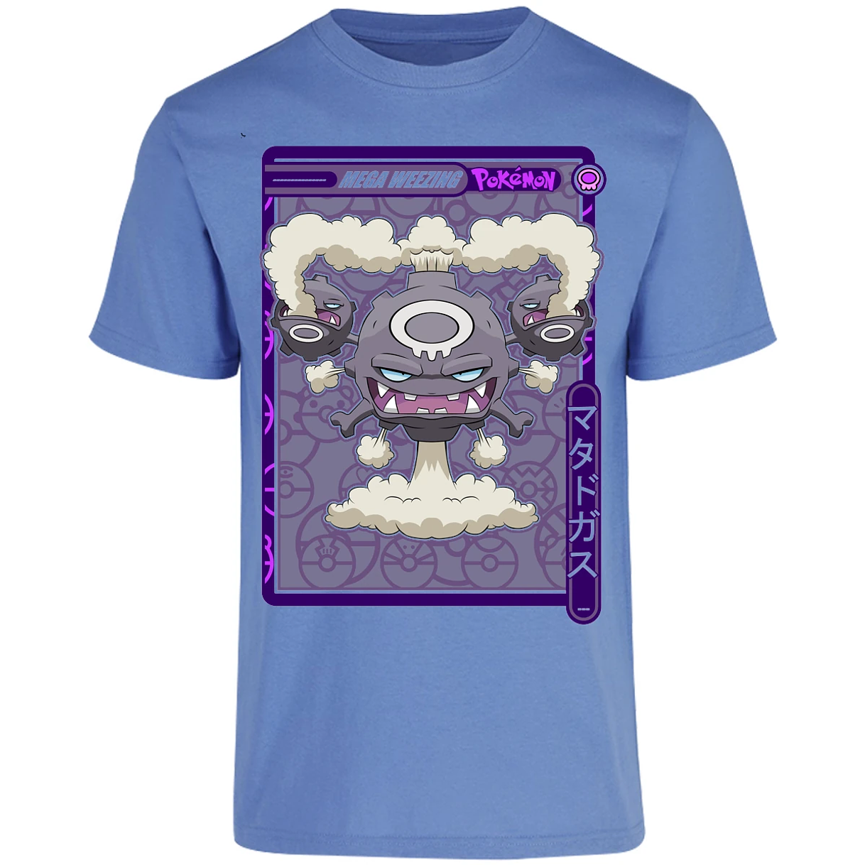 Playera Pokemon Mega Weezing Pokemon para Adulto 16