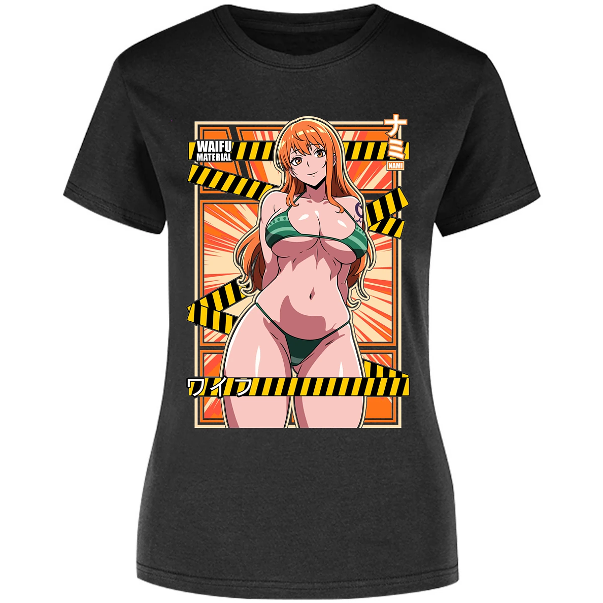 Blusa One Piece Waifu Nami Blusa para Mujer 14