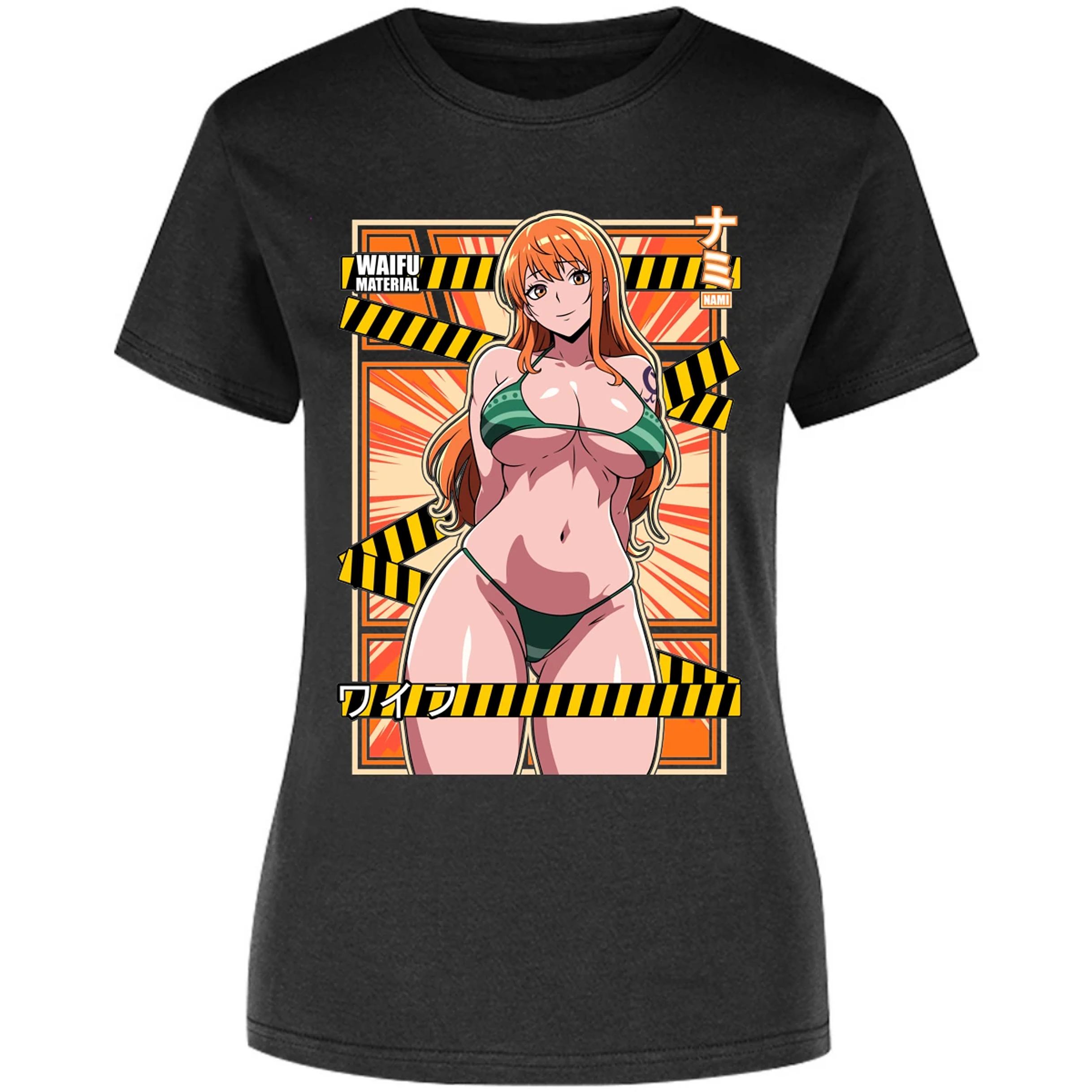 Blusa One Piece Waifu Nami Blusa para Mujer 14